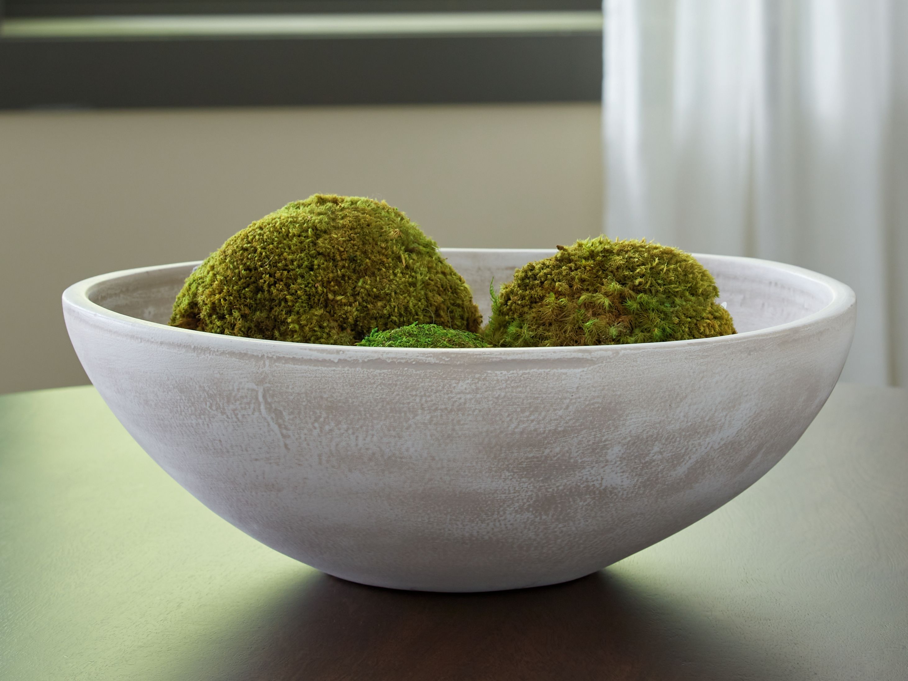 Meadie - Bowl - Distressed White