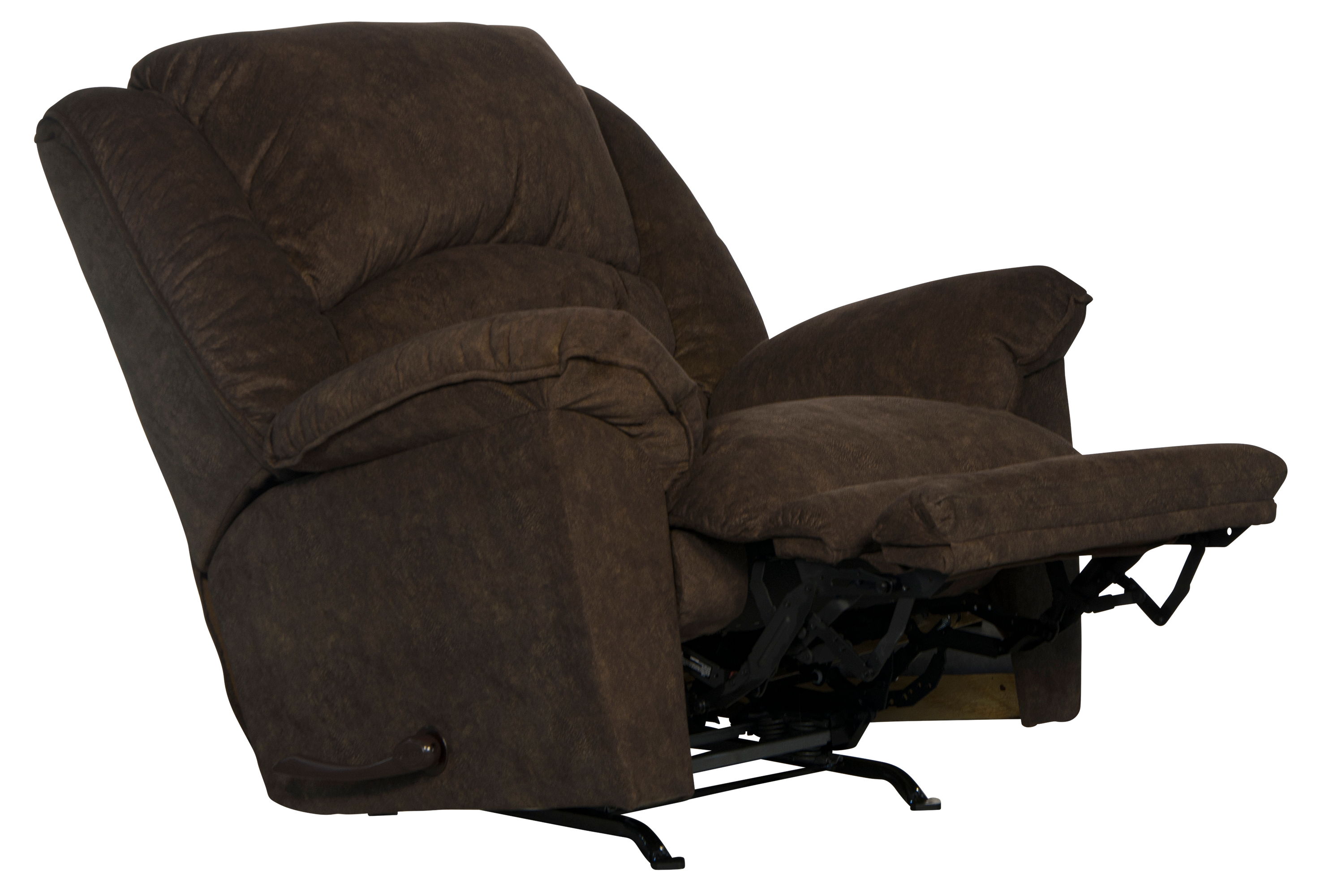 Rialto - Chaise Rocker Recliner - Chocolate