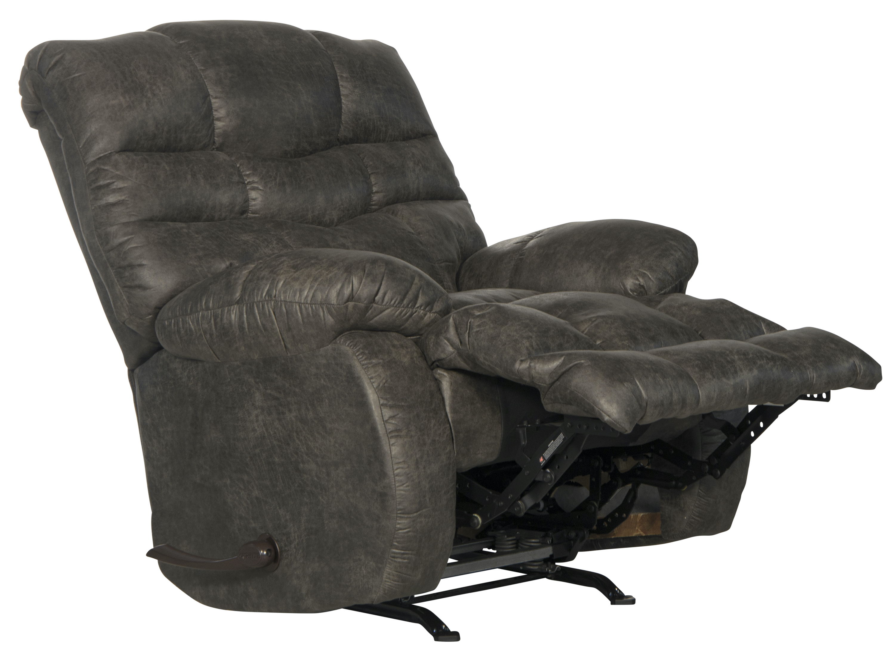Berman - Chaise Rocker Recliner - Steel