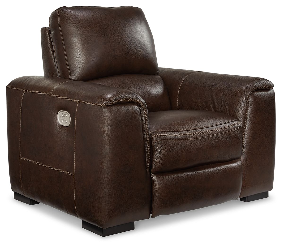 Ashley Alessandro PWR Recliner/ADJ Headrest - Walnut