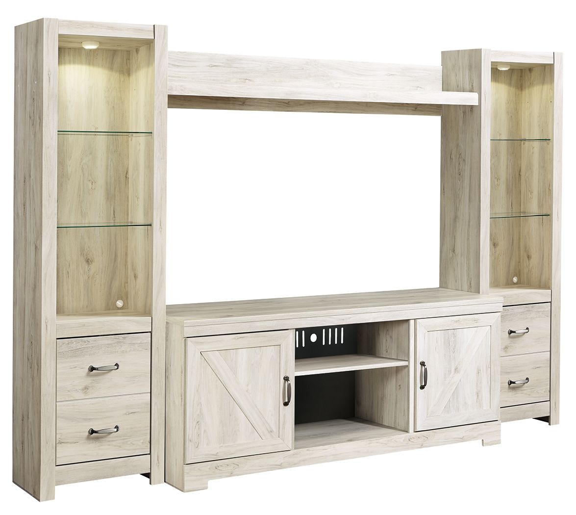 4 Pc · Entertainment Center - 63" TV Stand