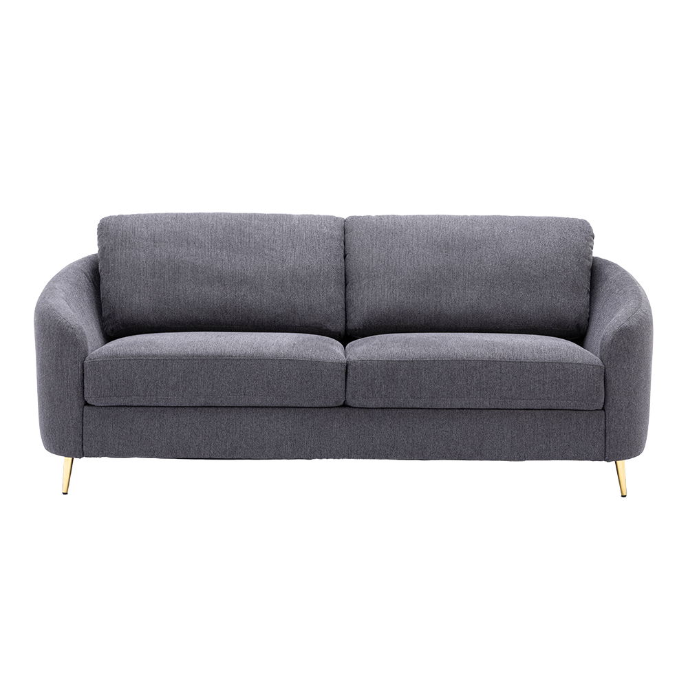 Yuina - Sofa - Gray Linen, dark gray, view 8