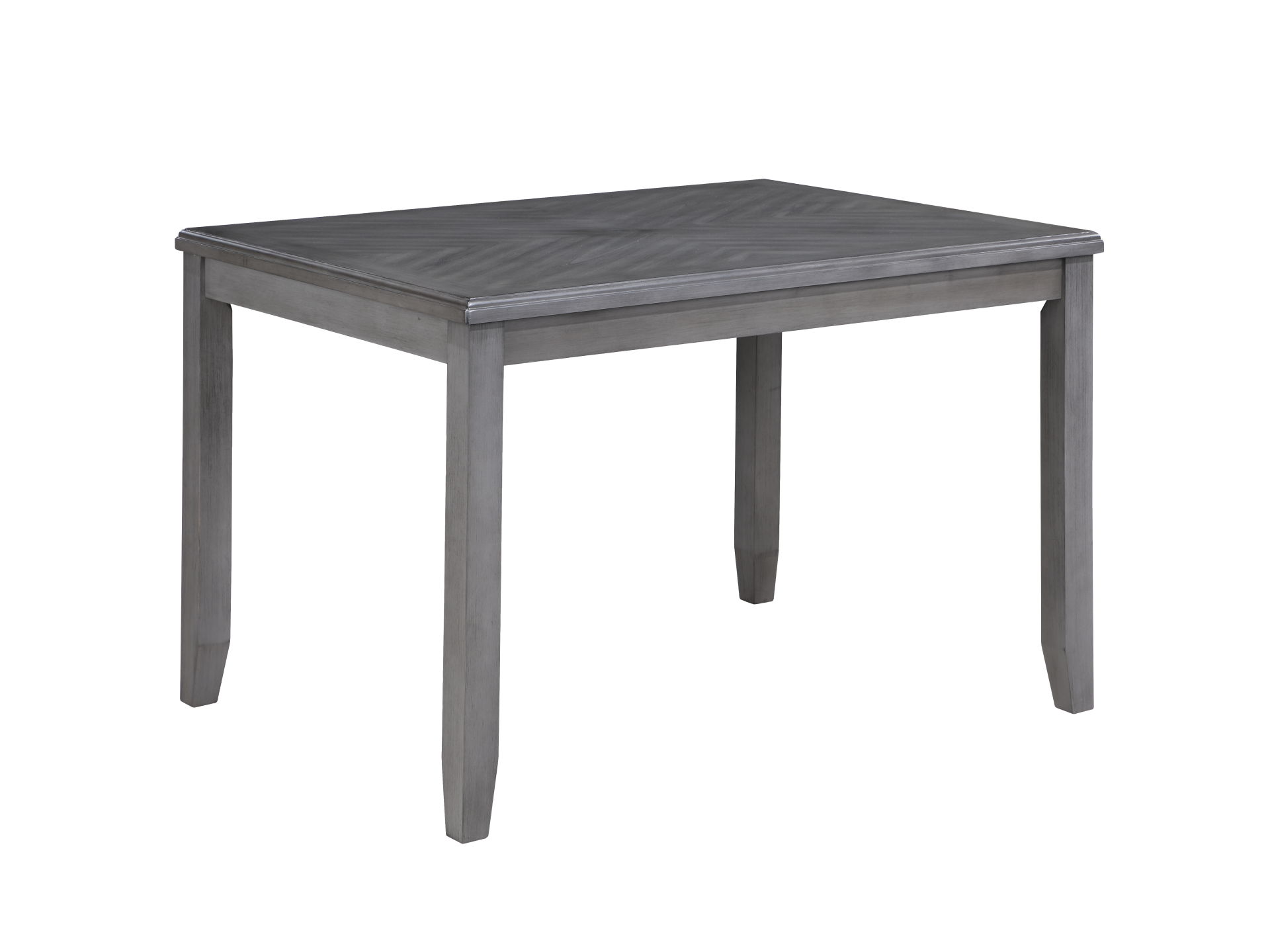 Gia - 5 Piece Rectangle Dining Set (Table & 4 Chairs) - Gray
