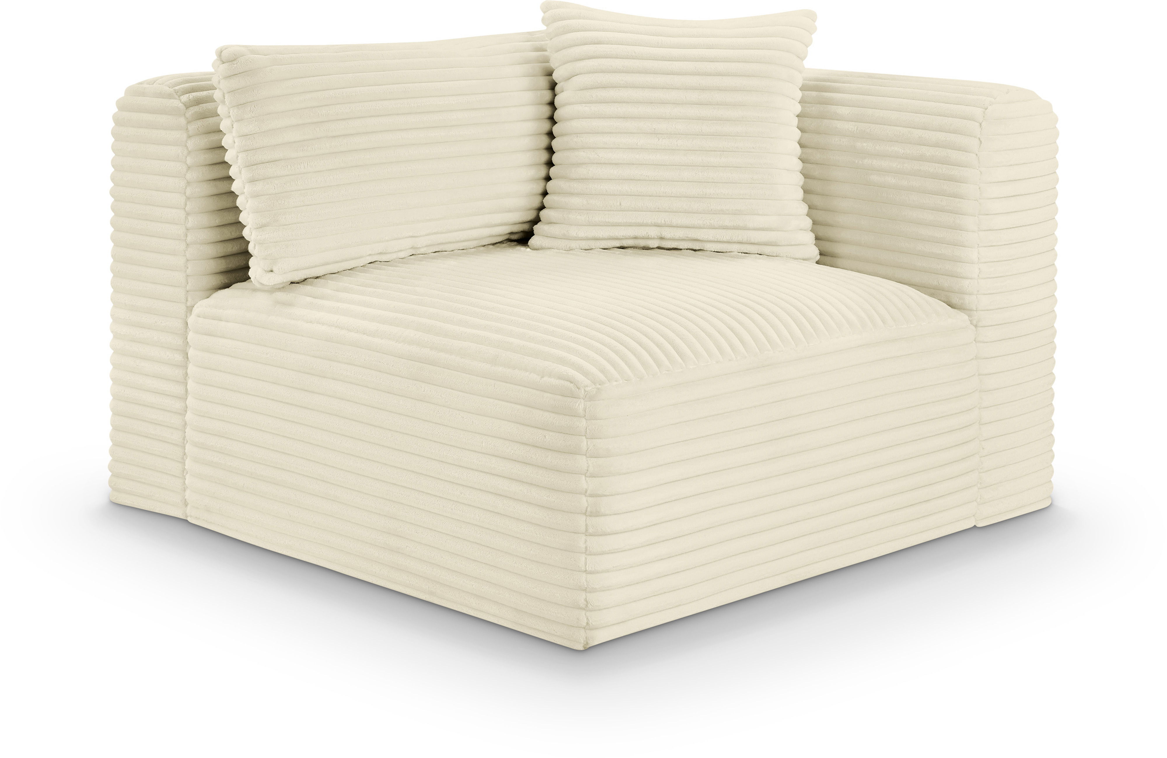 Shaggy - Corner Chair - Cream