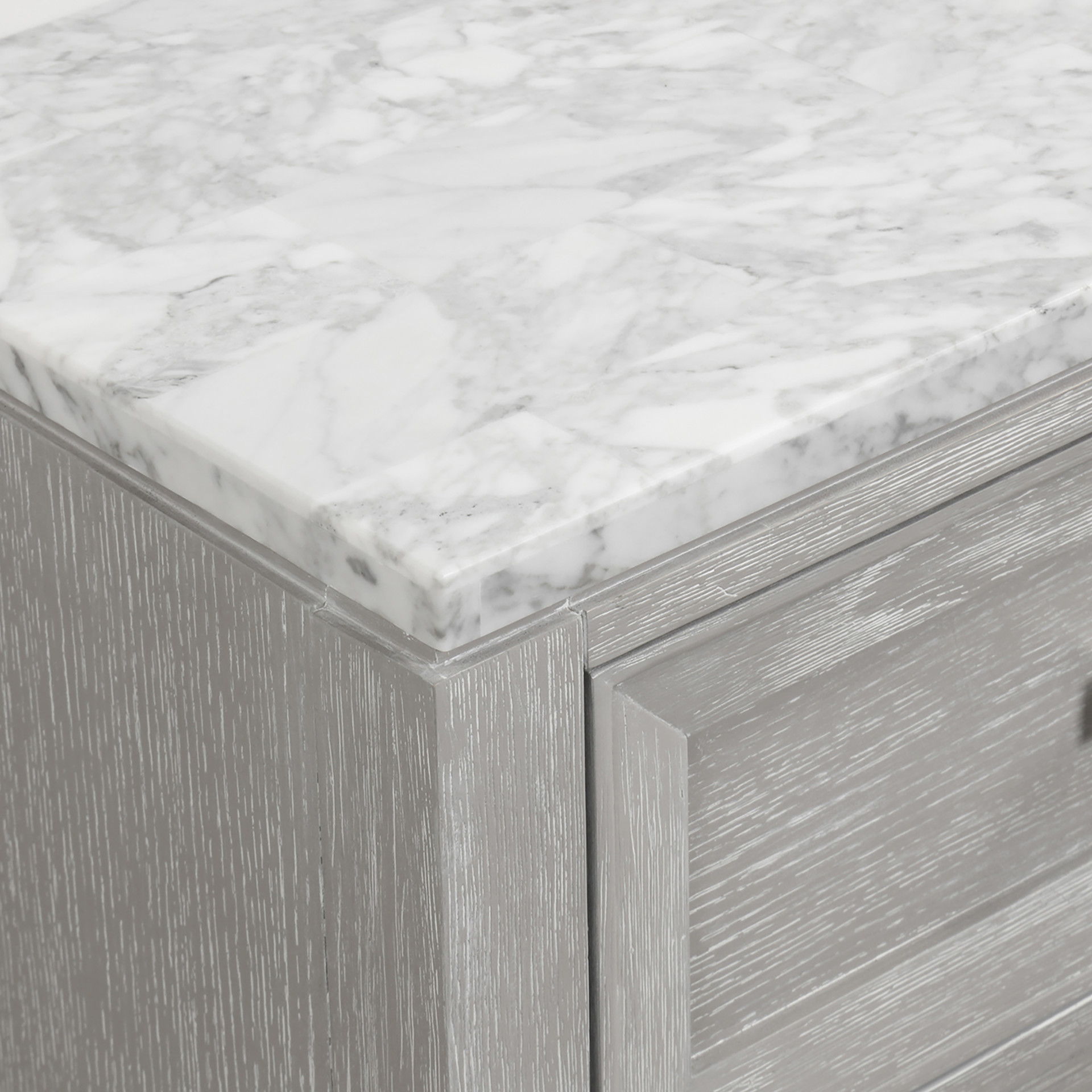 Fiona - Nightstand - Mist Gray, light gray, view 6