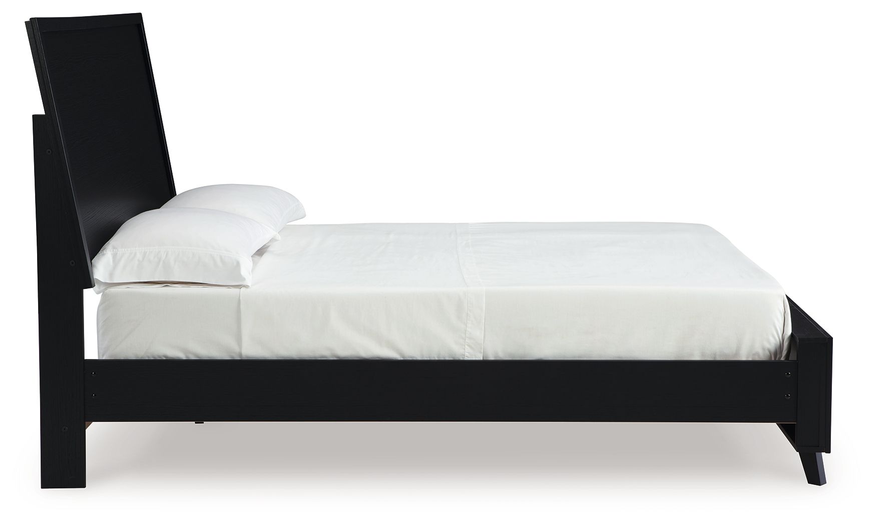 Ashley Furniture Danziar - Queen Panel Bed - Black - Image 6