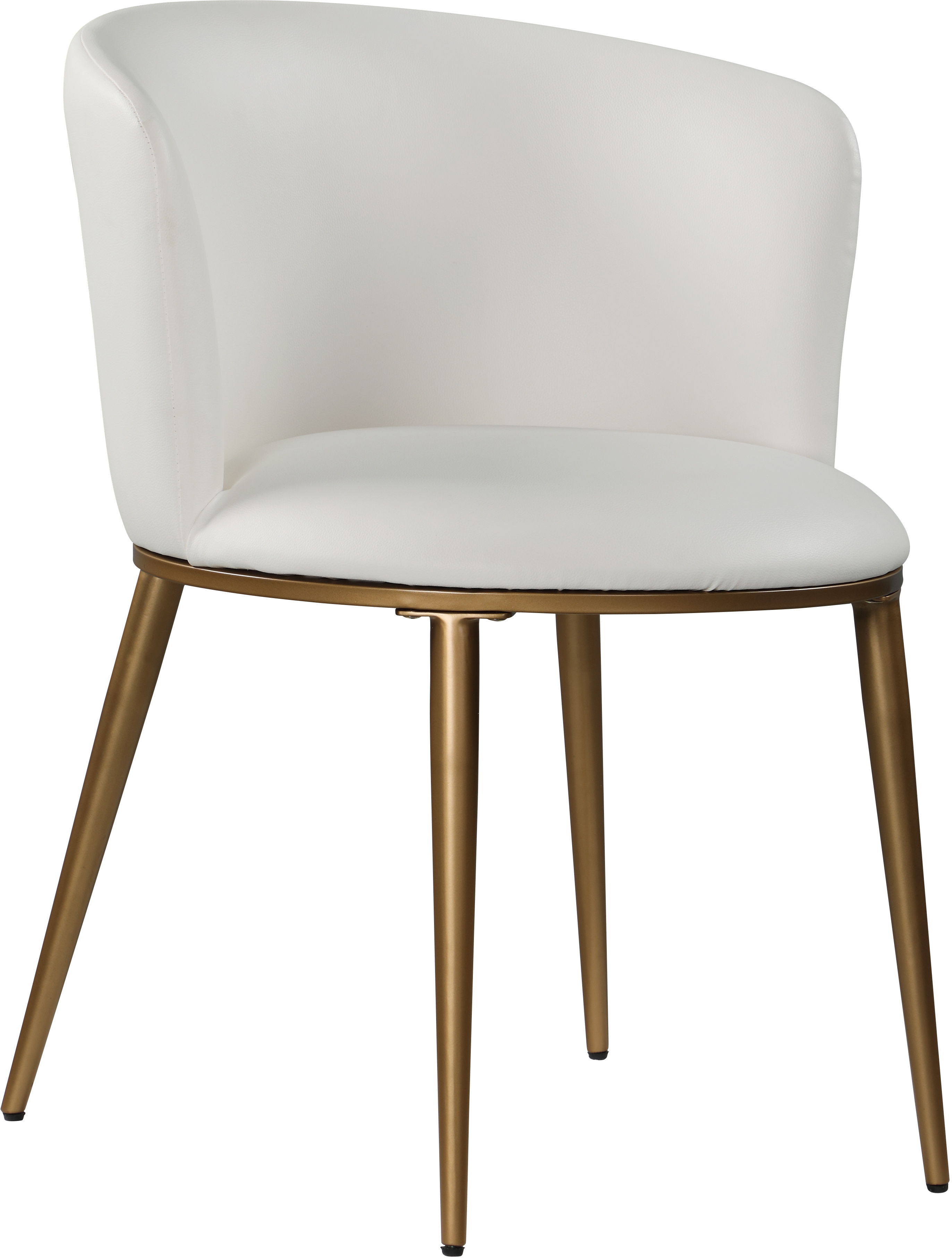 Skylar - Dining Chair (Set of 2) - White - Faux Leather