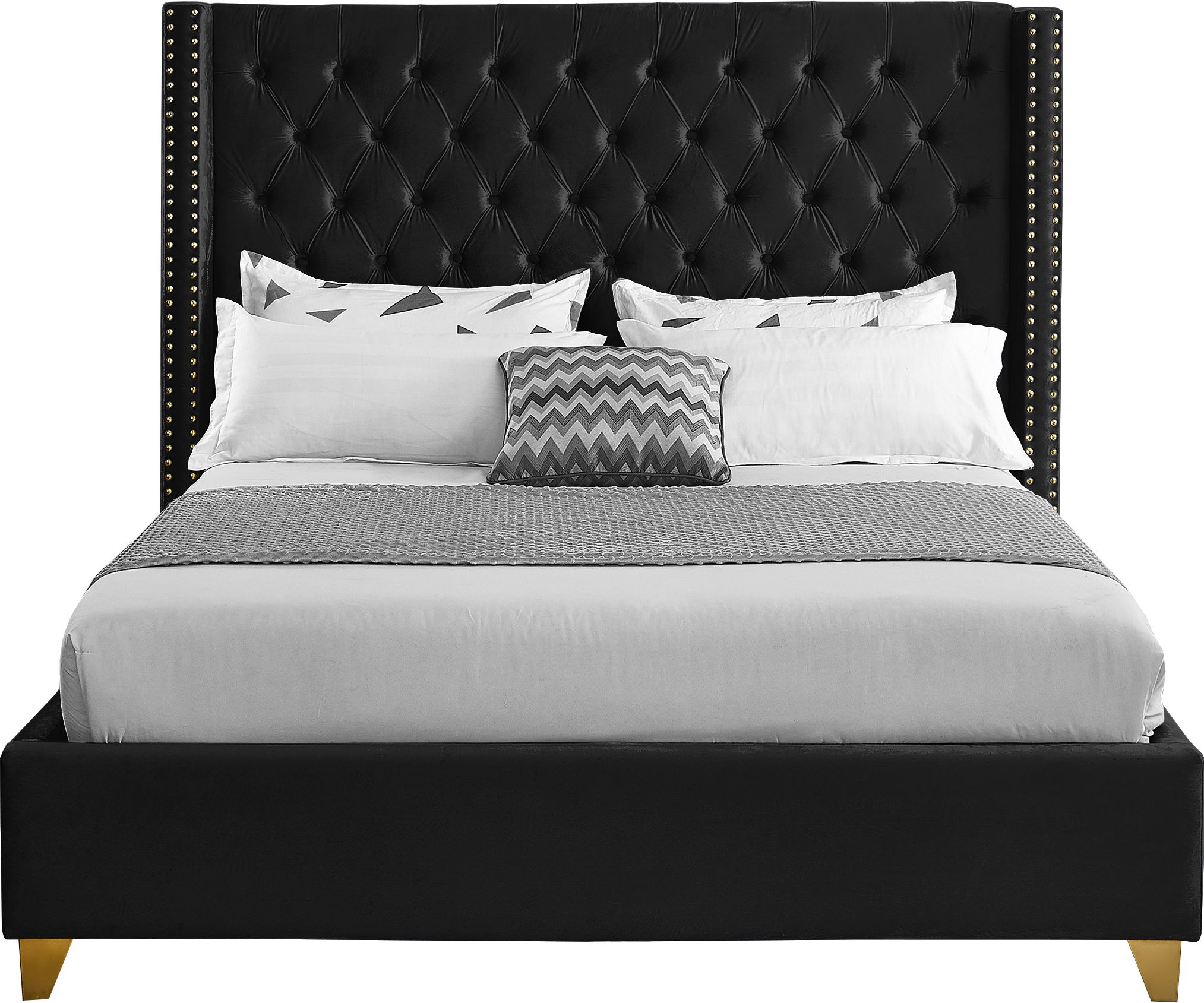 Barolo - Queen Bed - Black