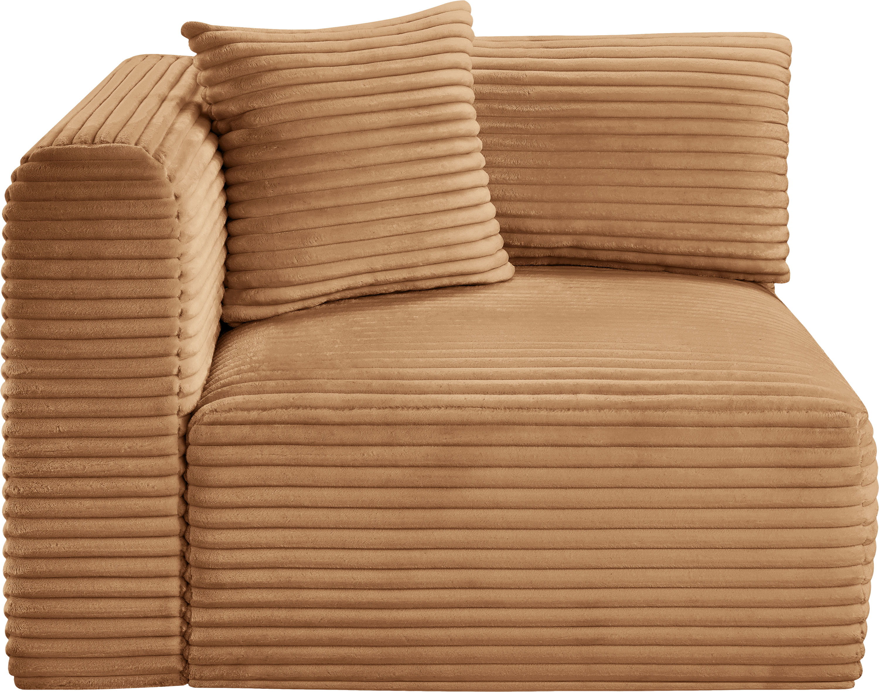 Shaggy - Corner Chair - Saddle