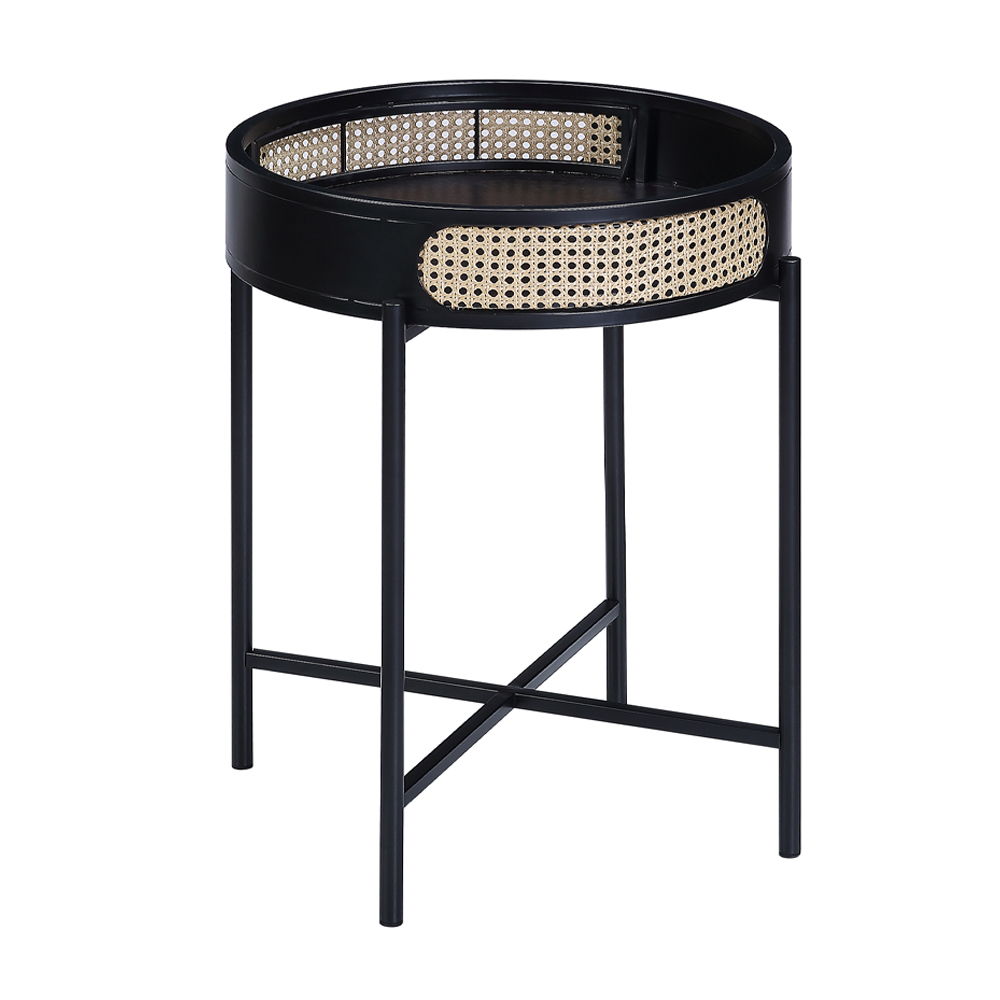 Colson - End Table - Black, black