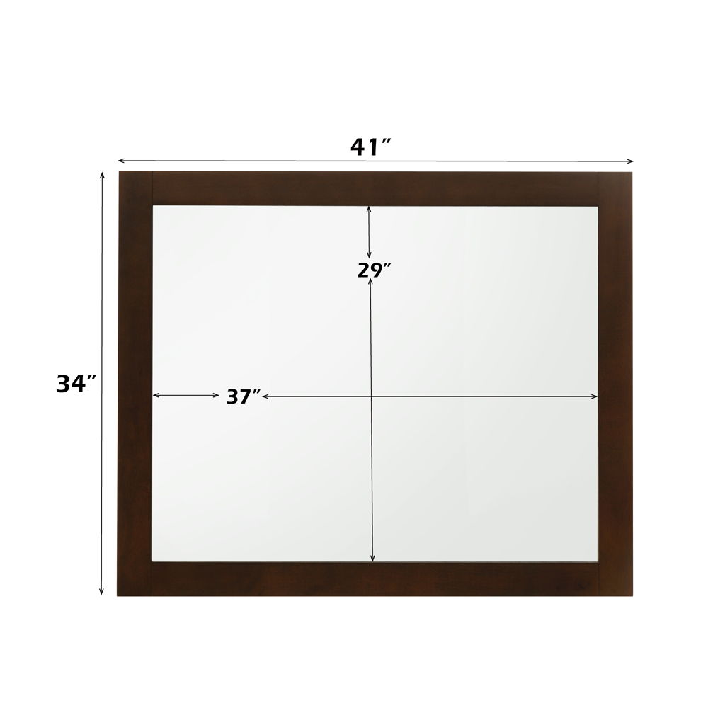 Oberreit - Mirror - Walnut, dark brown, view 4