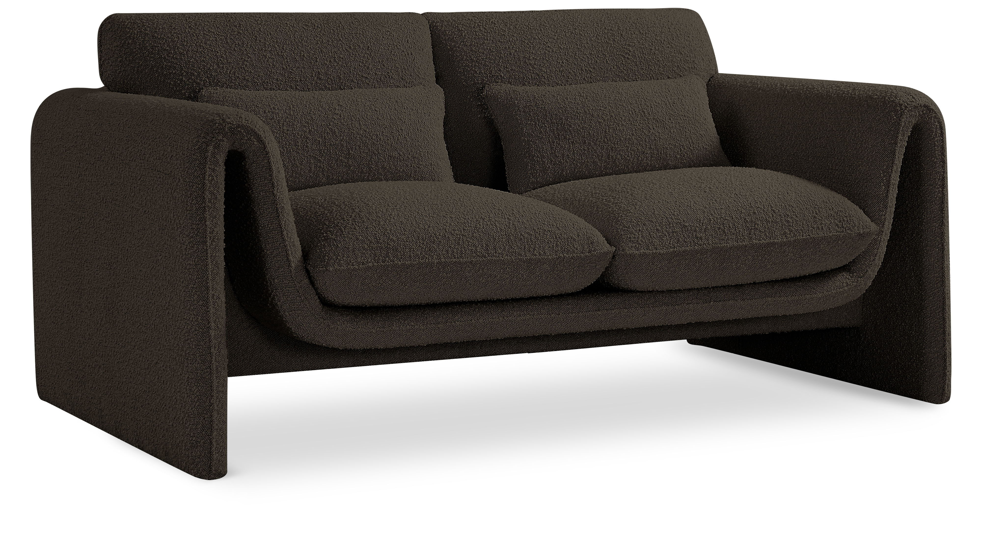 Stylus - Loveseat - Brown