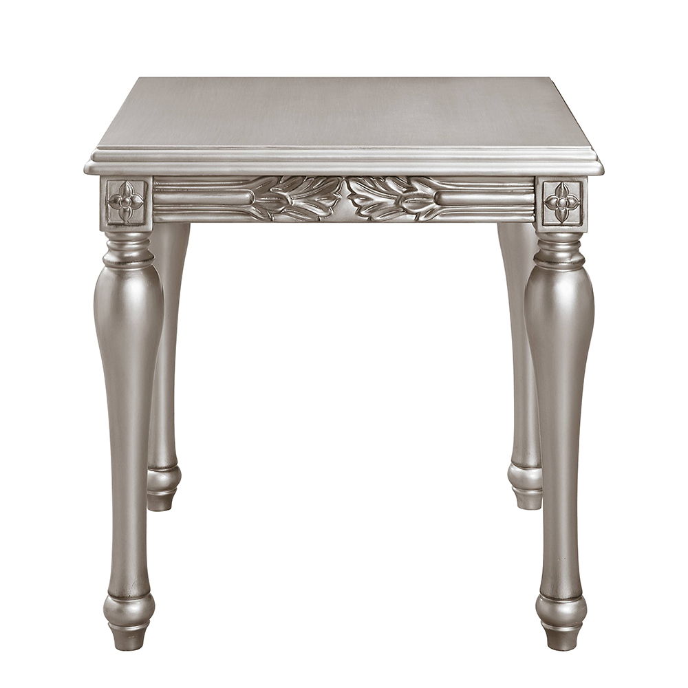 Pelumi - End Table - Platinum, silver, view 5