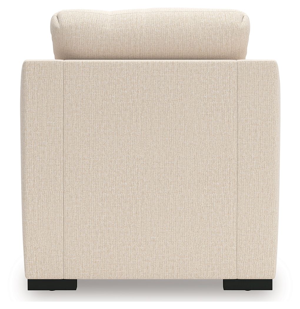 Ashley Furniture Lango - 3 Pc. - Sofa Chaise, Chair, Ottoman - Jute - Image 11