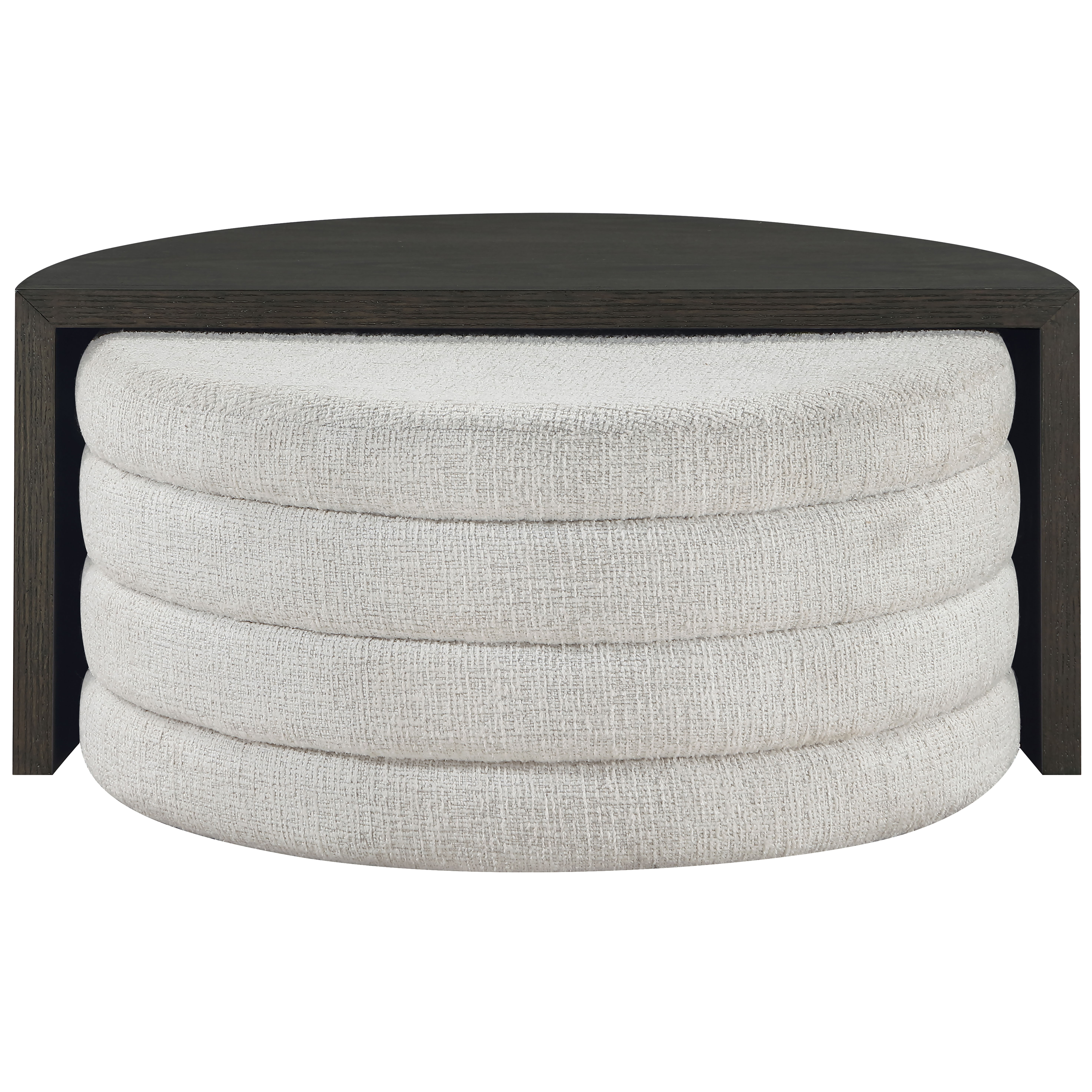 Florence - Nesting Cocktail Table - Black / White