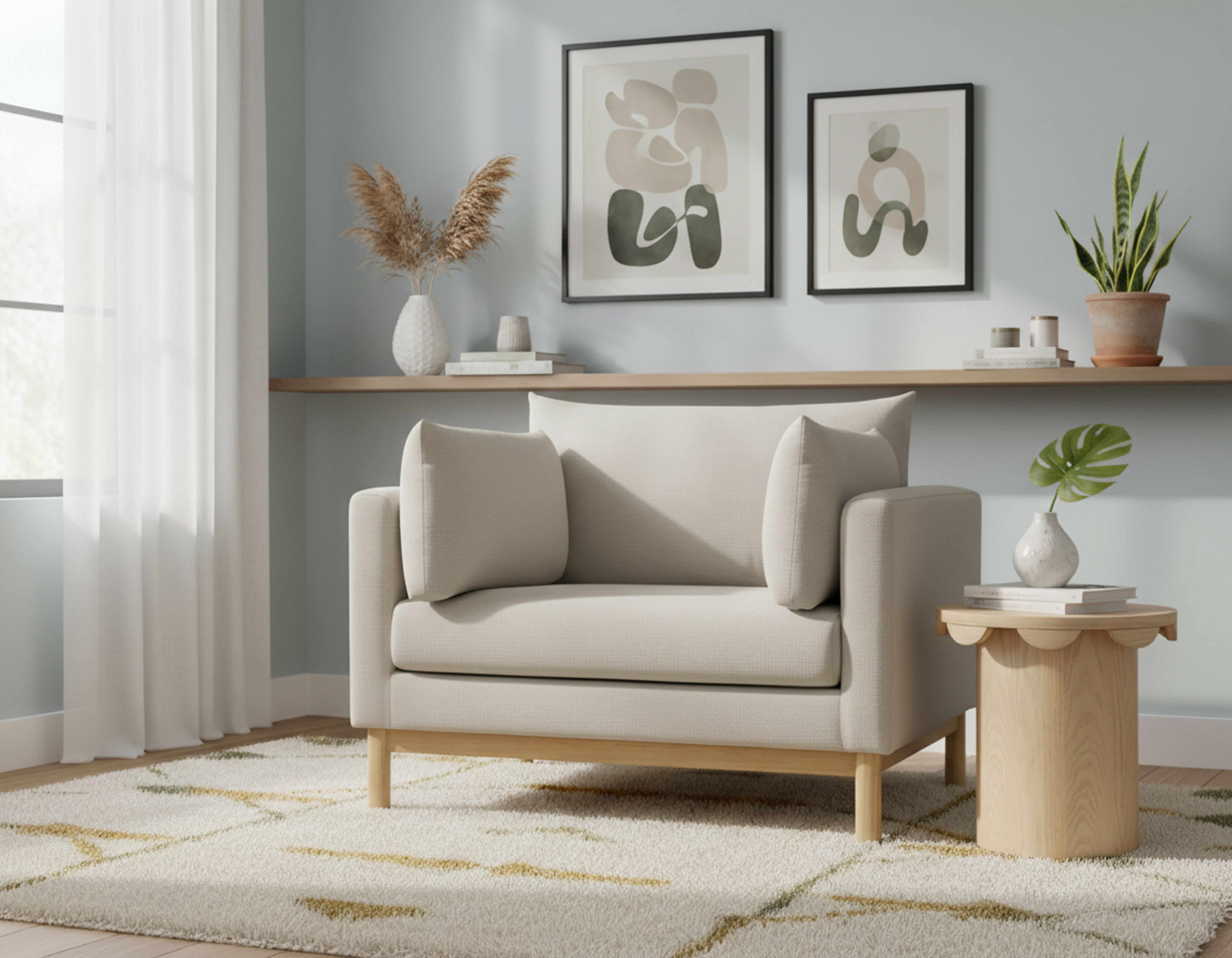 Langham - Chair - Beige
