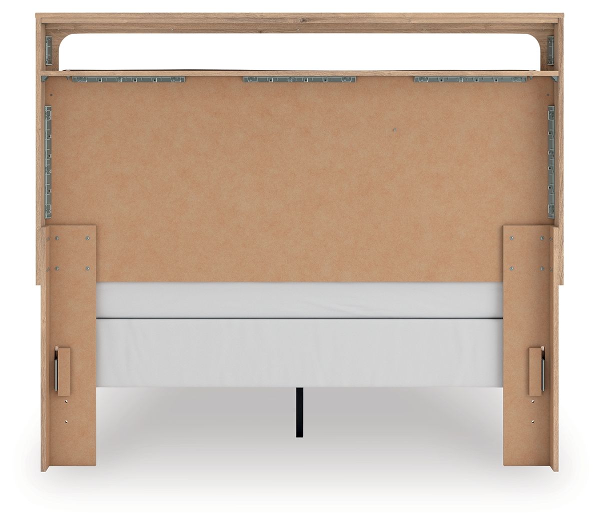 Ashley Furniture Kinlanni - Queen Upholstered Panel Bed - Tan - Image 7