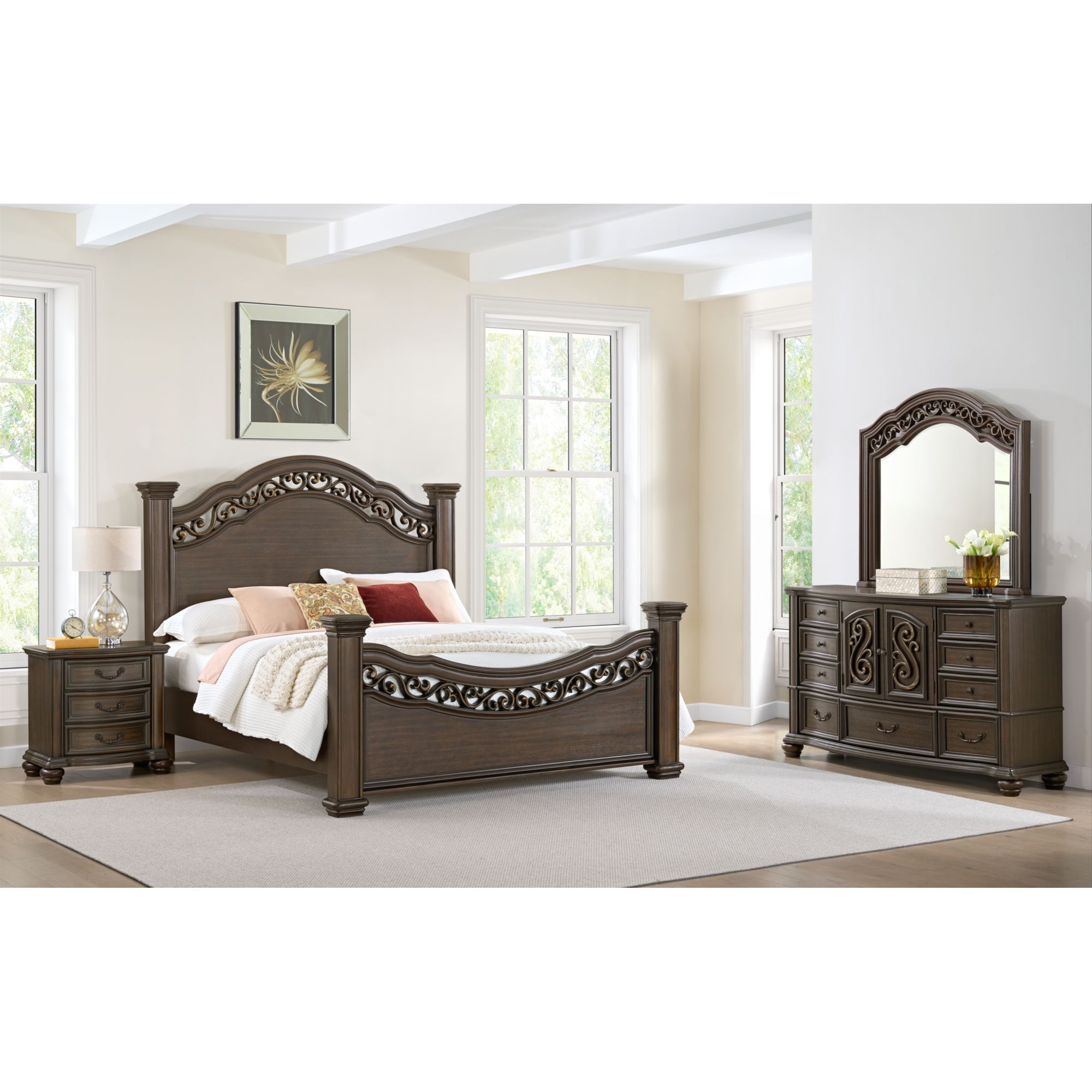 Brunswick - 7-Drawer Dresser - Mahogany