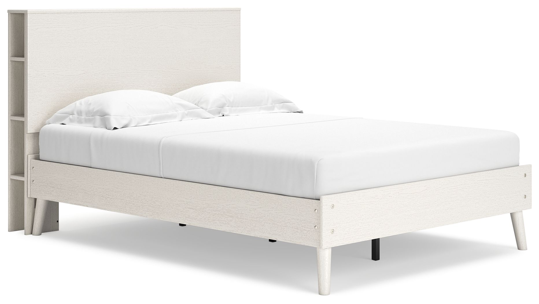 Ashley Aprilyn - White - Full Bookcase Bed
