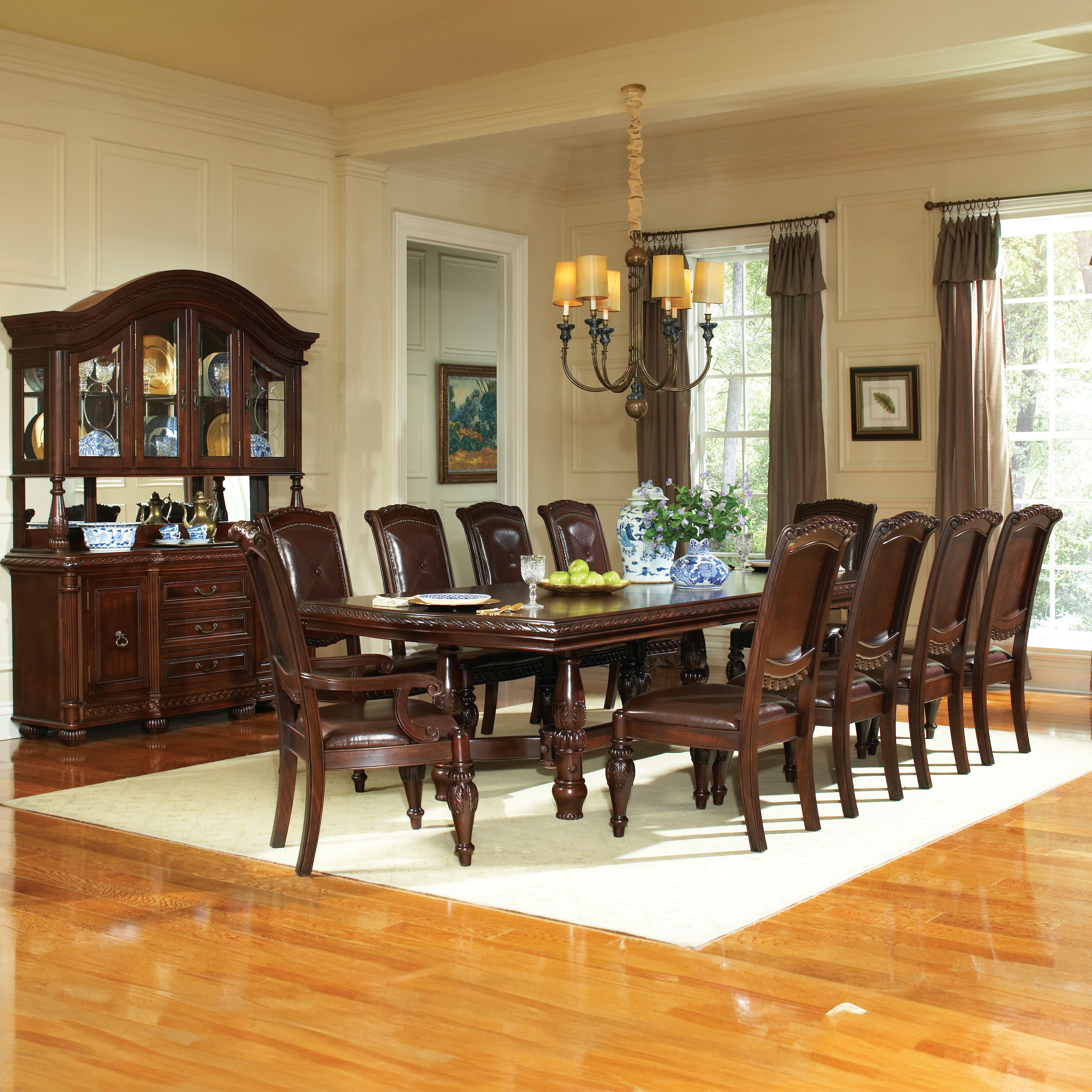 Antoinette - Side Chair - Dark Brown