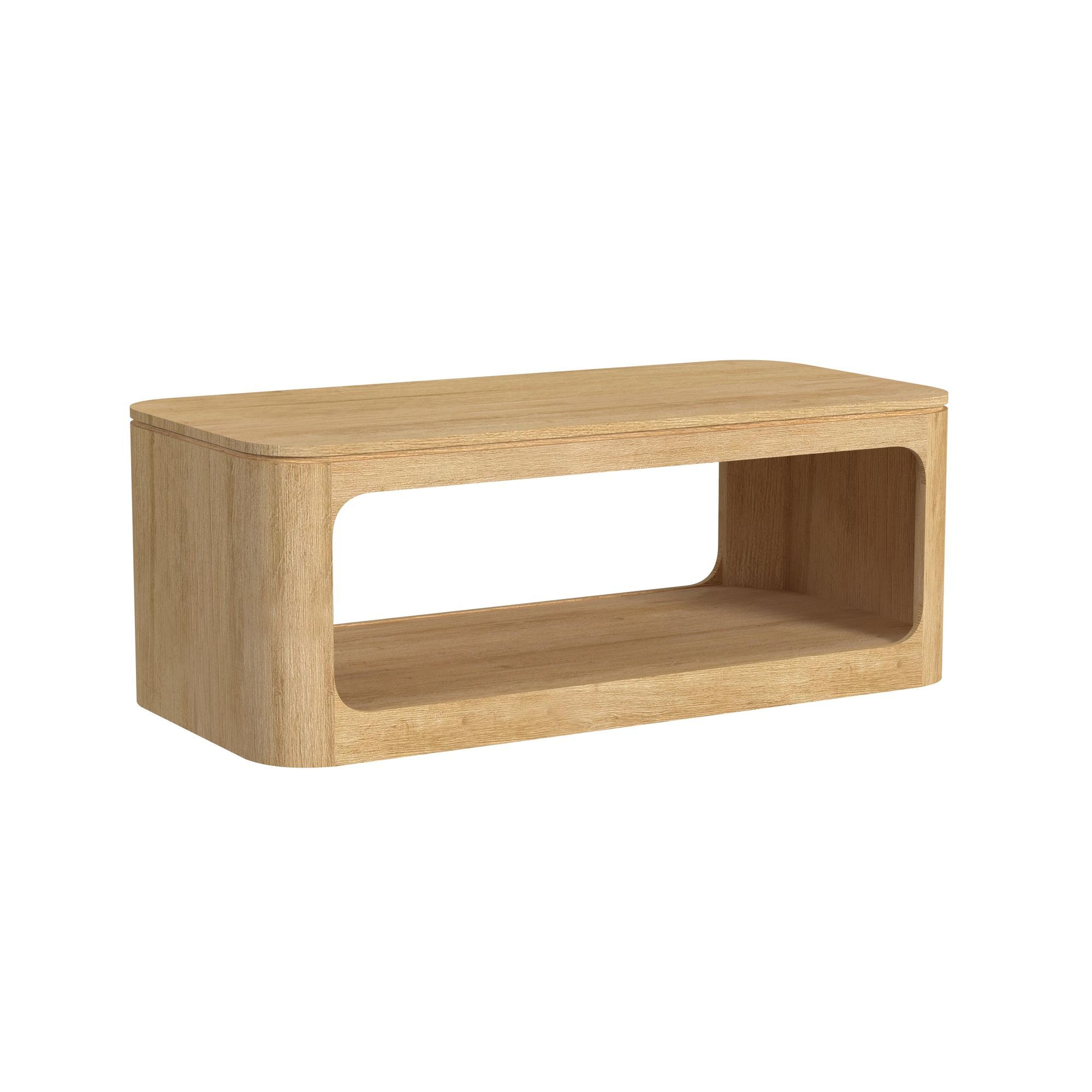 Rosalie - 2 Piece Occasional Table Set (Coffee Table & End Table) - Natural