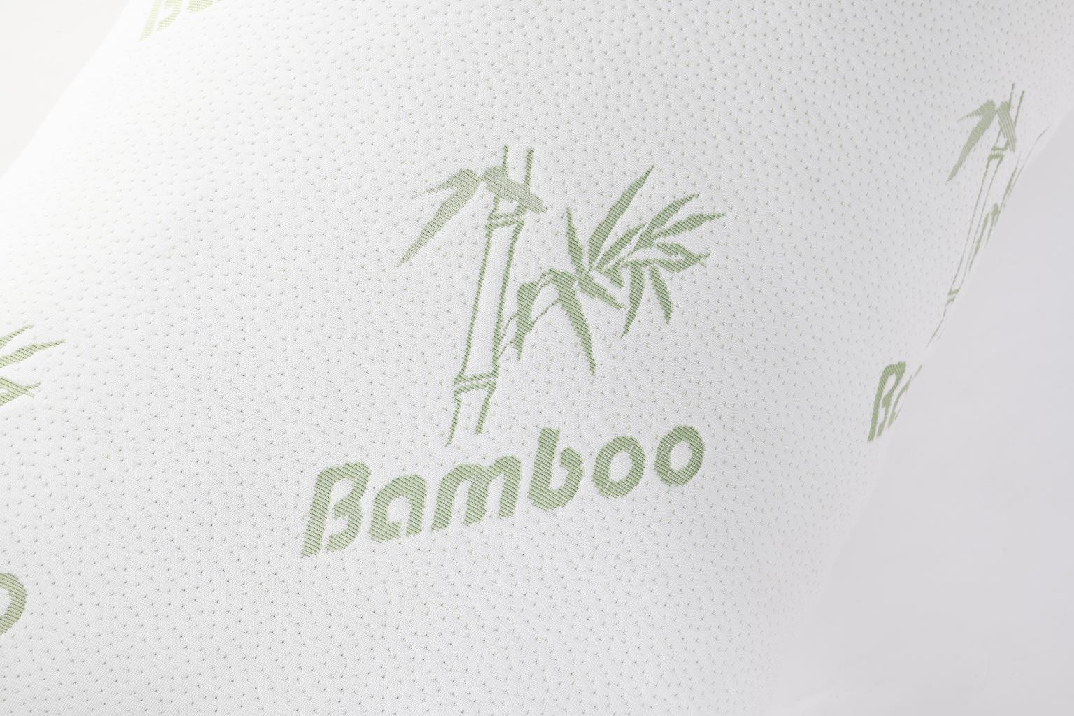 Memory Foam Pillows - Queen Shredded Bamboo Memory Foam Pillow (Set of 6) - Green