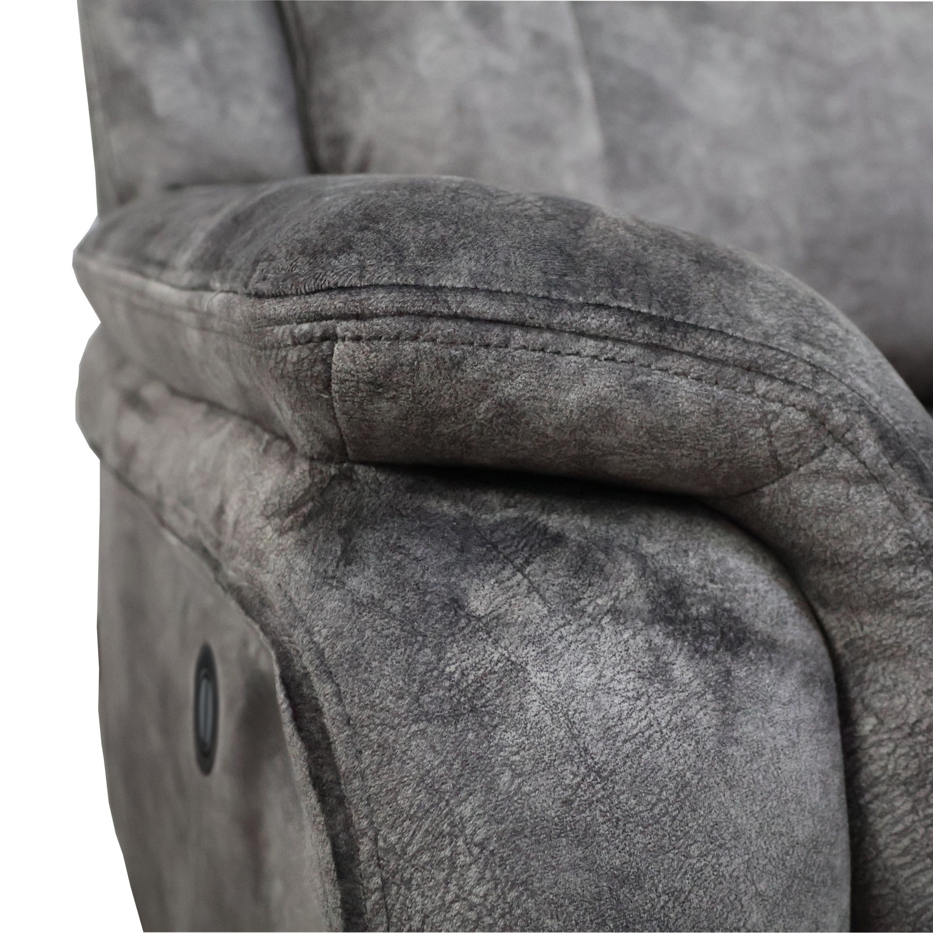 Park City - Sofa With Power Footrest - Slate, dark gray, view 5