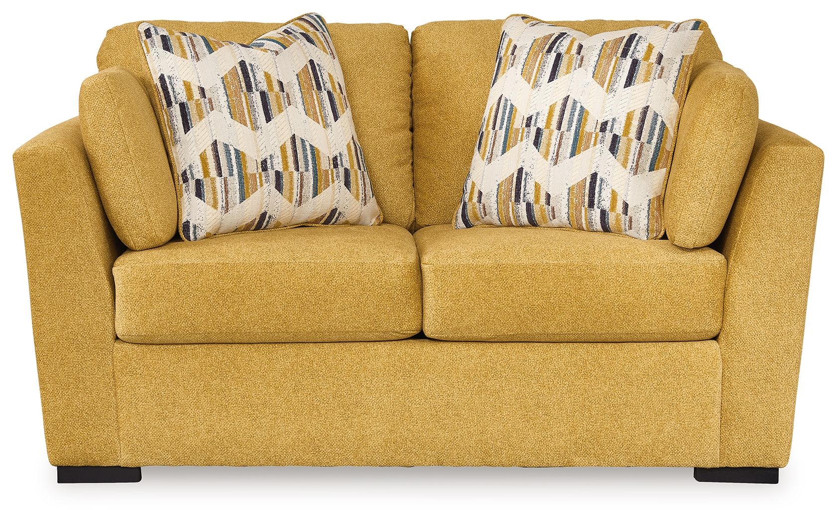 Ashley Furniture Keerwick - Loveseat - Sunflower - Image 3