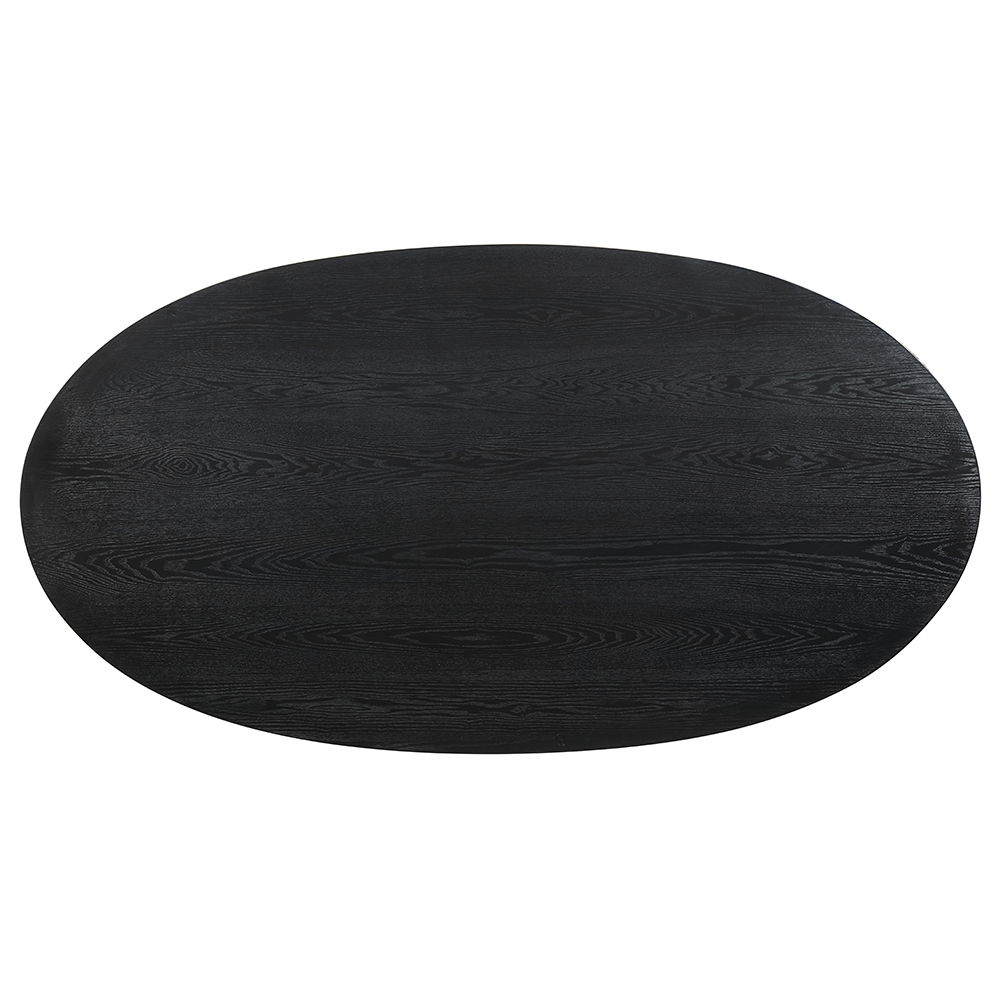 Marioly - Dining Table - Ash Black, black, view 2