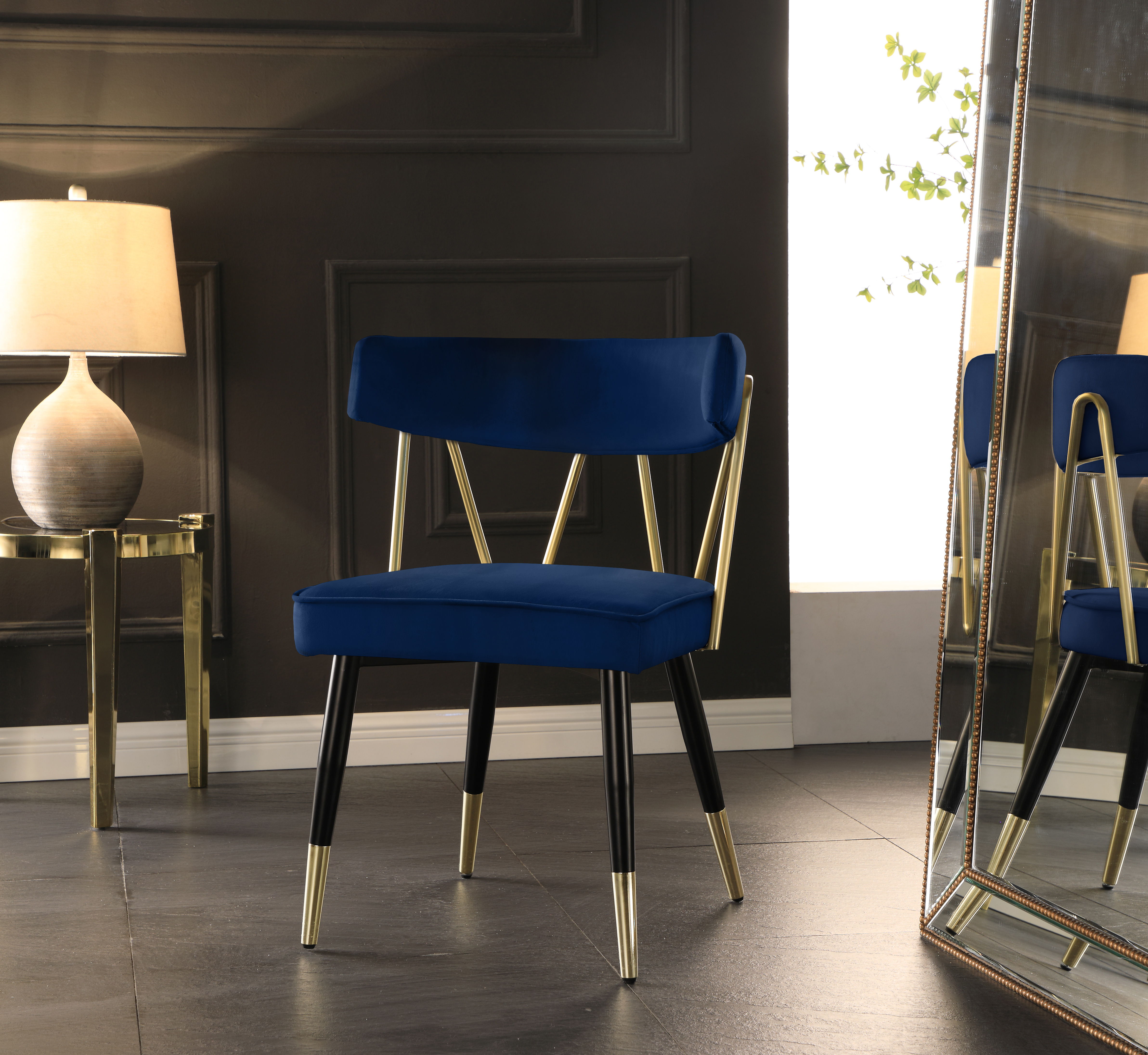 Rheingold - Dining Chair (Set of 2) - Navy