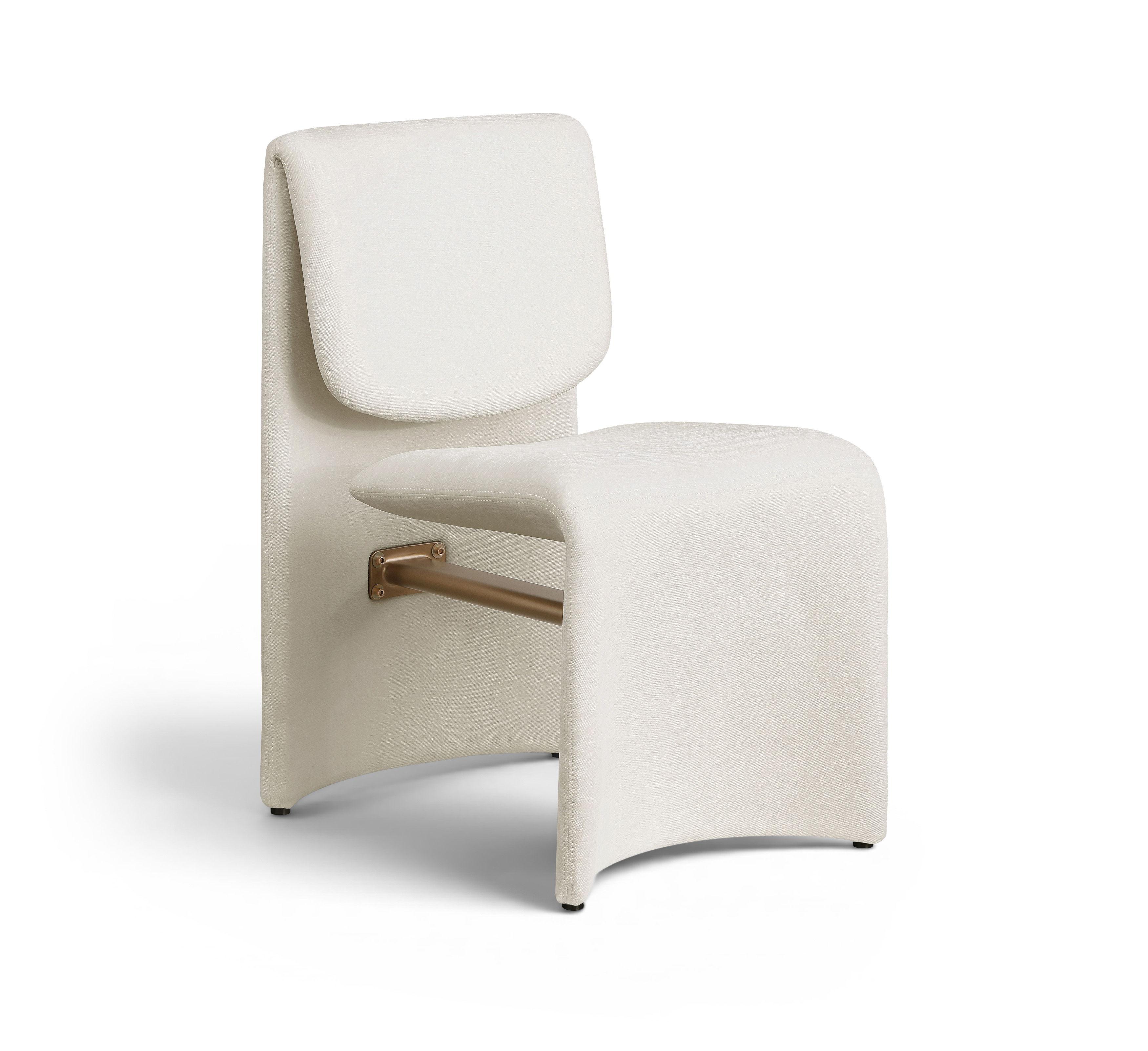 Slique - Performance Fabric Upholstered Dining Chair (Set of 2) - Cream