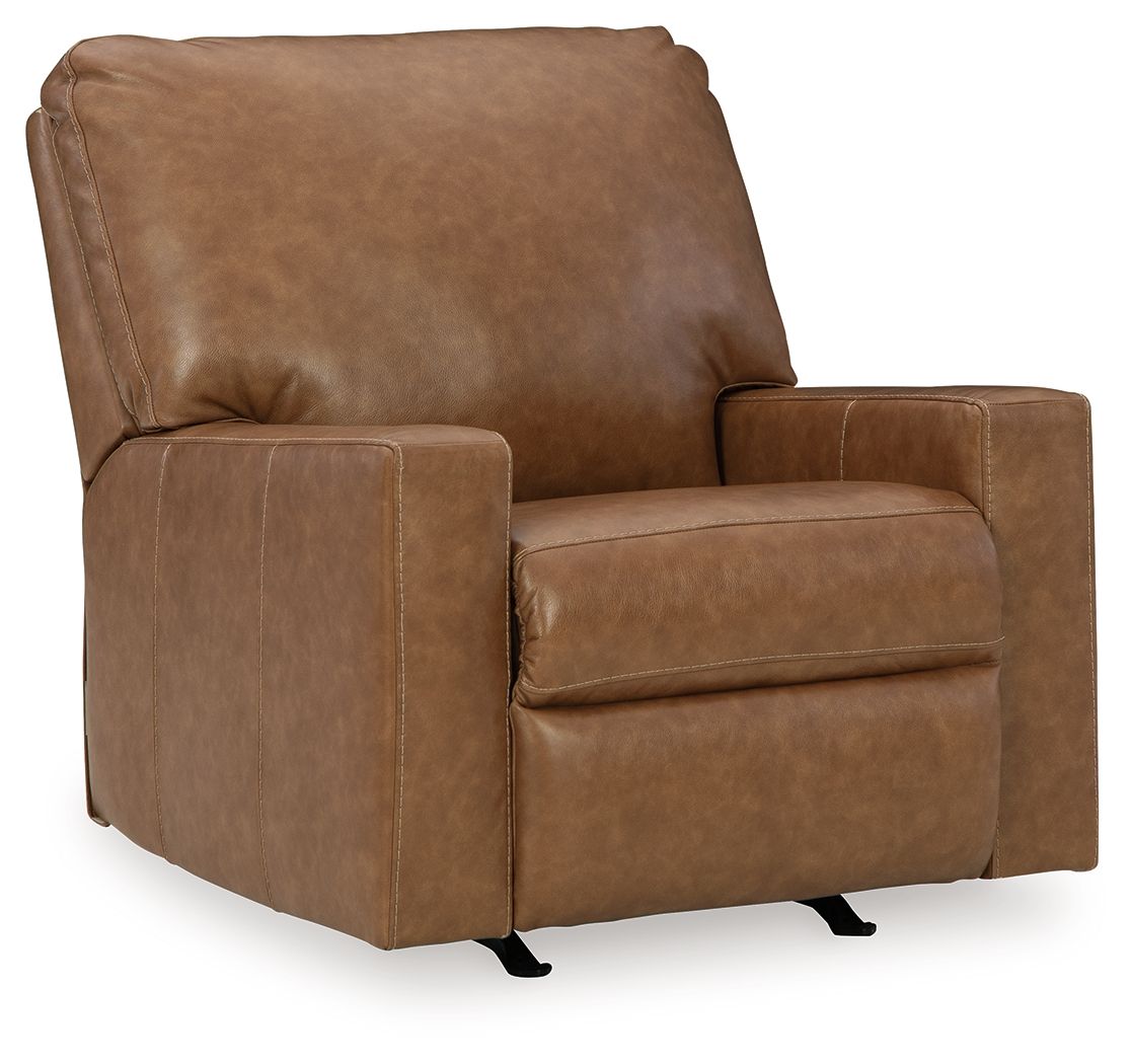 Ashley Bolsena Rocker Recliner - Caramel
