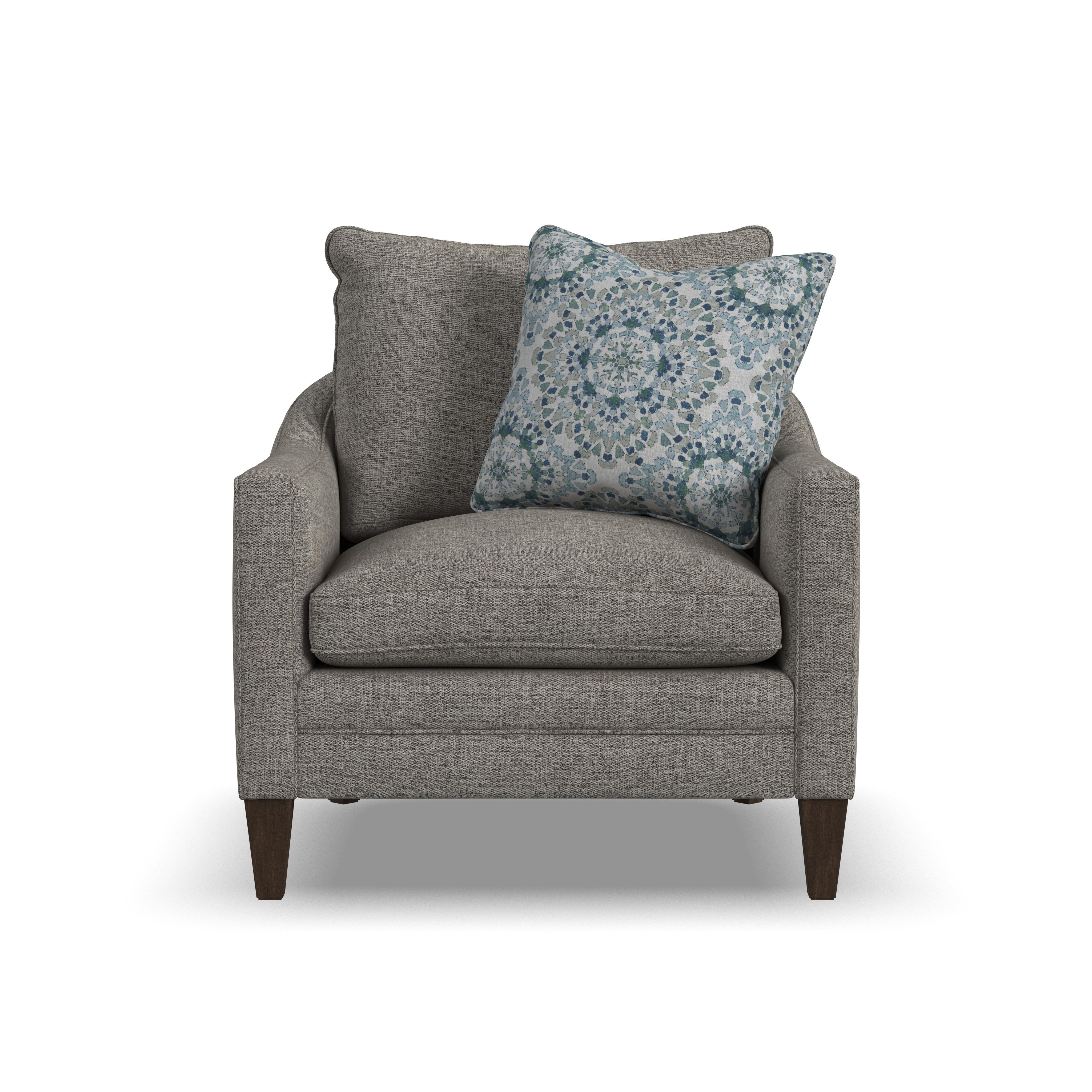 Eleanora - Fabric Chair, gray, view 5