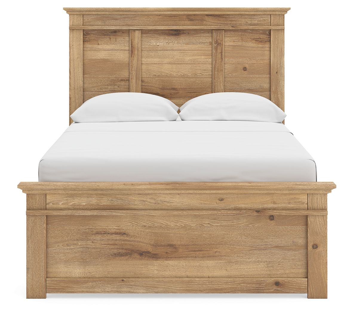 Ashley Furniture Makidern - Full Panel Bed - Tan - Image 6