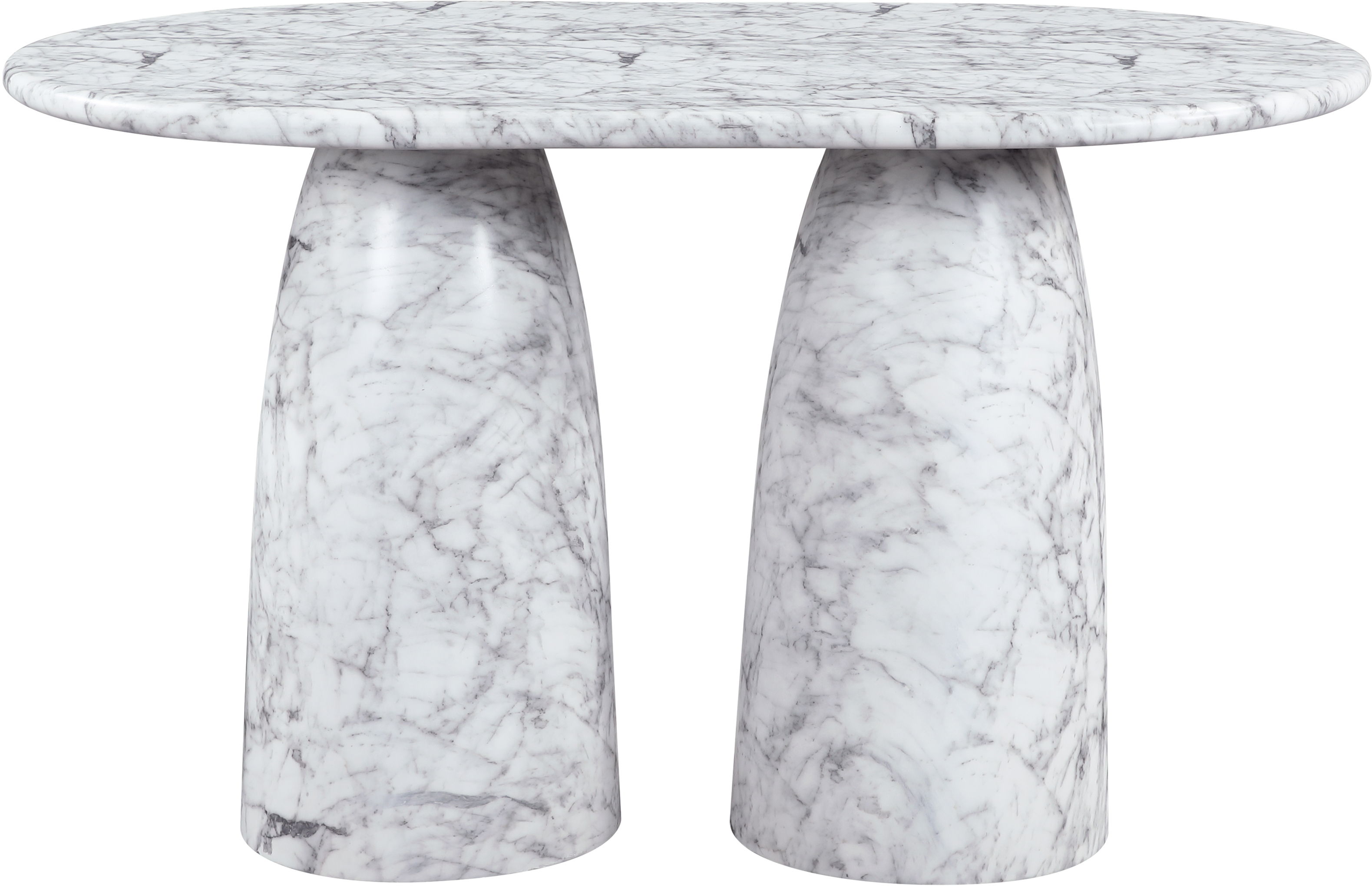 Cosenza - Concrete Indoor / Outdoor Counter Height Table (3 Boxes) - White