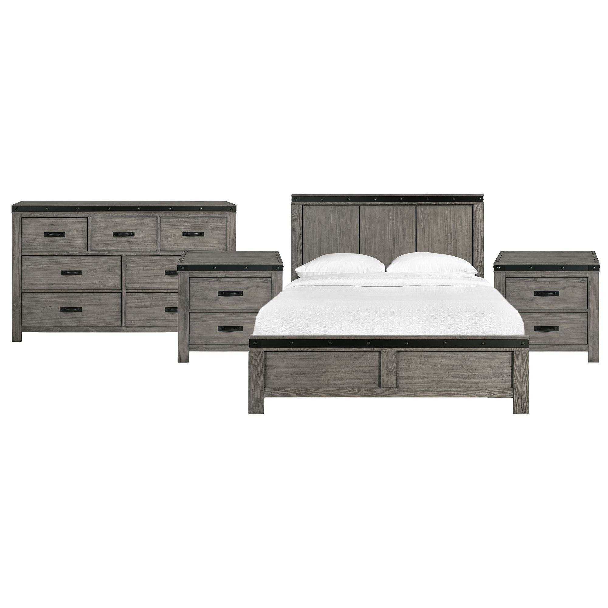 Queen · 4 Pc · Bedroom Set