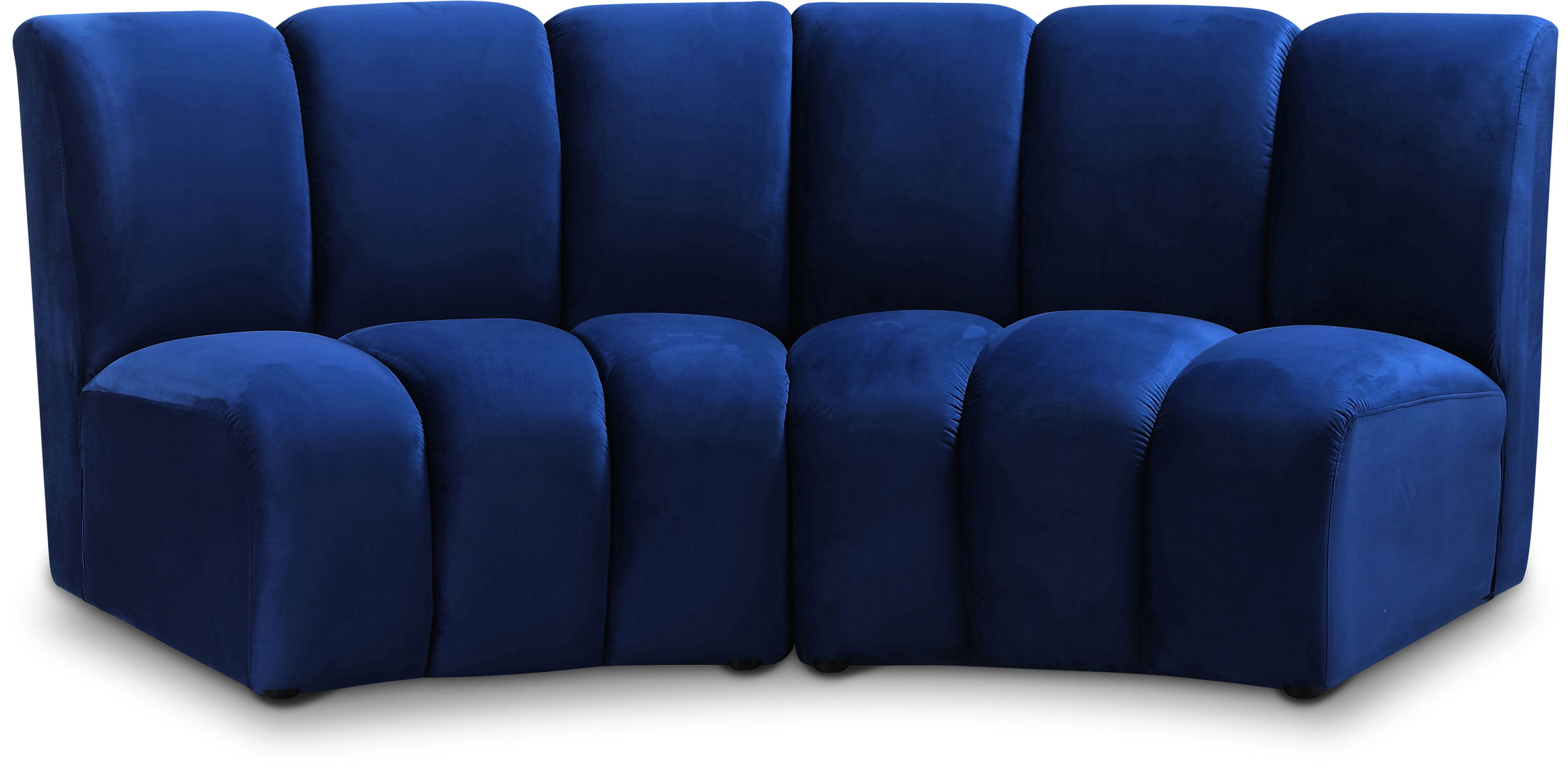 Infinity - 2 Piece Modular Sectional - Navy