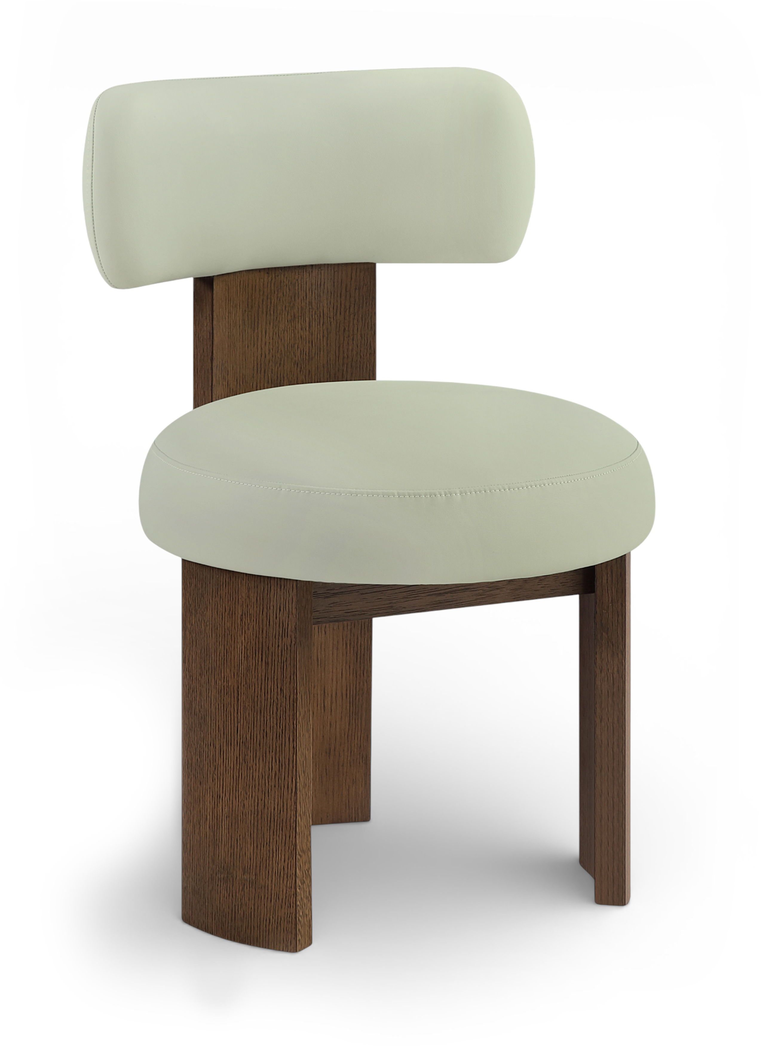 Atelier - Vegan Leather Upholstered Dining Chair (Set of 2) - Mint