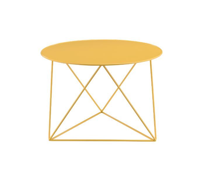 Epidia - Accent Table - Yellow, yellow, view 5