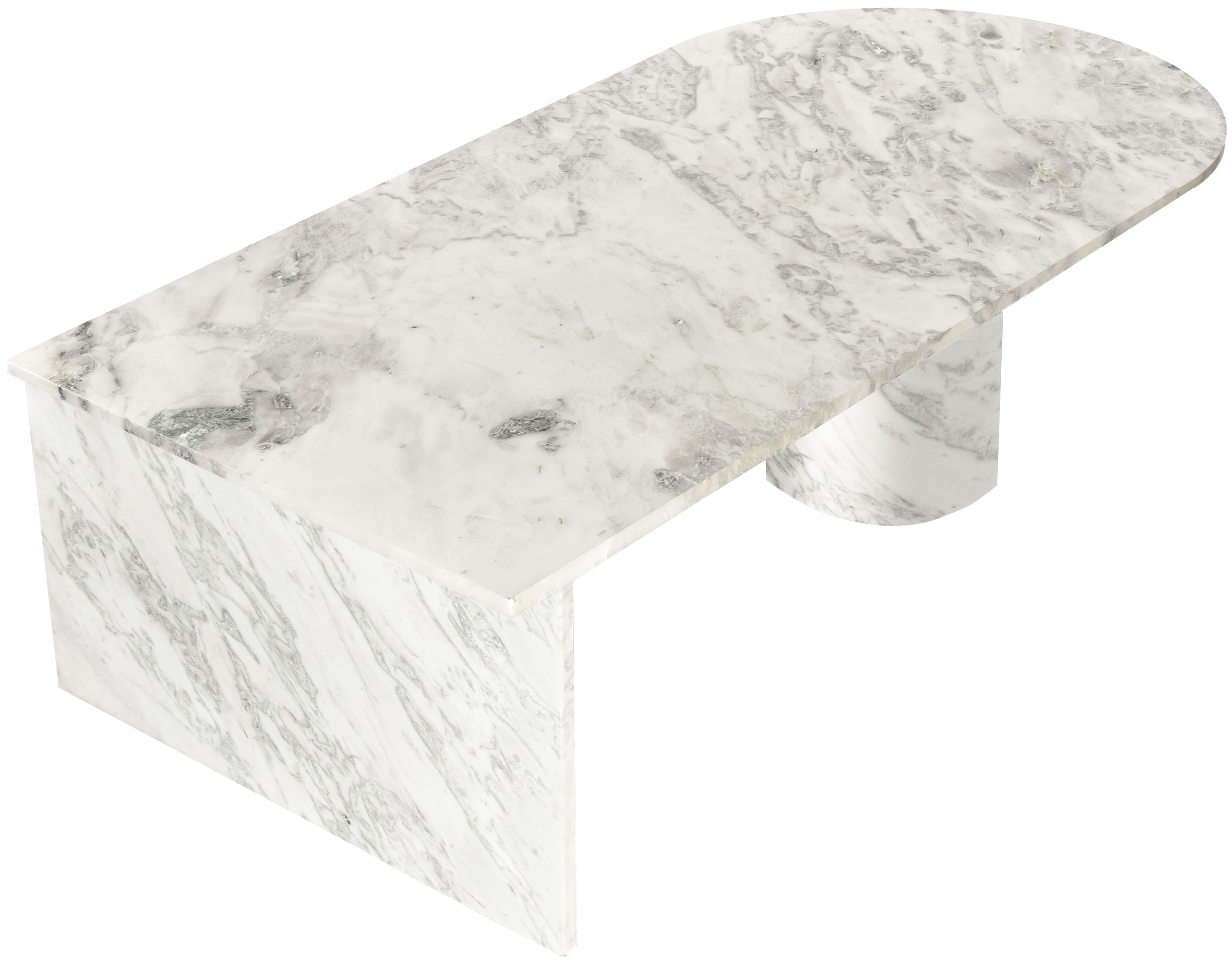 Salerno - Coffee Table - White
