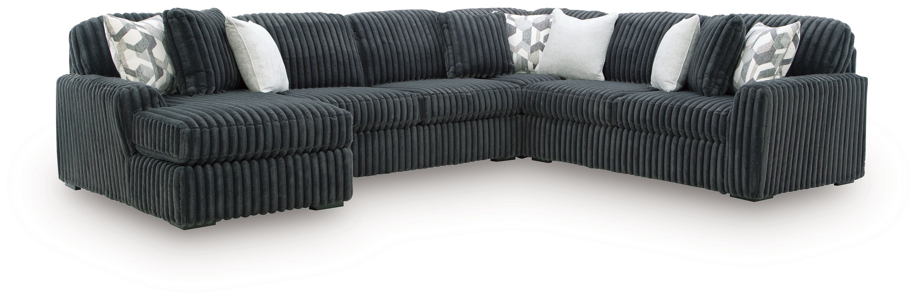4 Pc · Sectional With LAF Corner Chaise