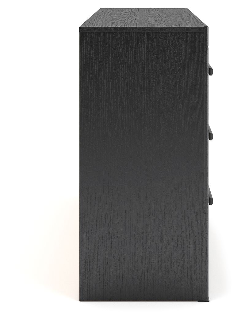 Ashley Furniture Broachmyn - Six Drawer Dresser - Black / Gray - Image 5