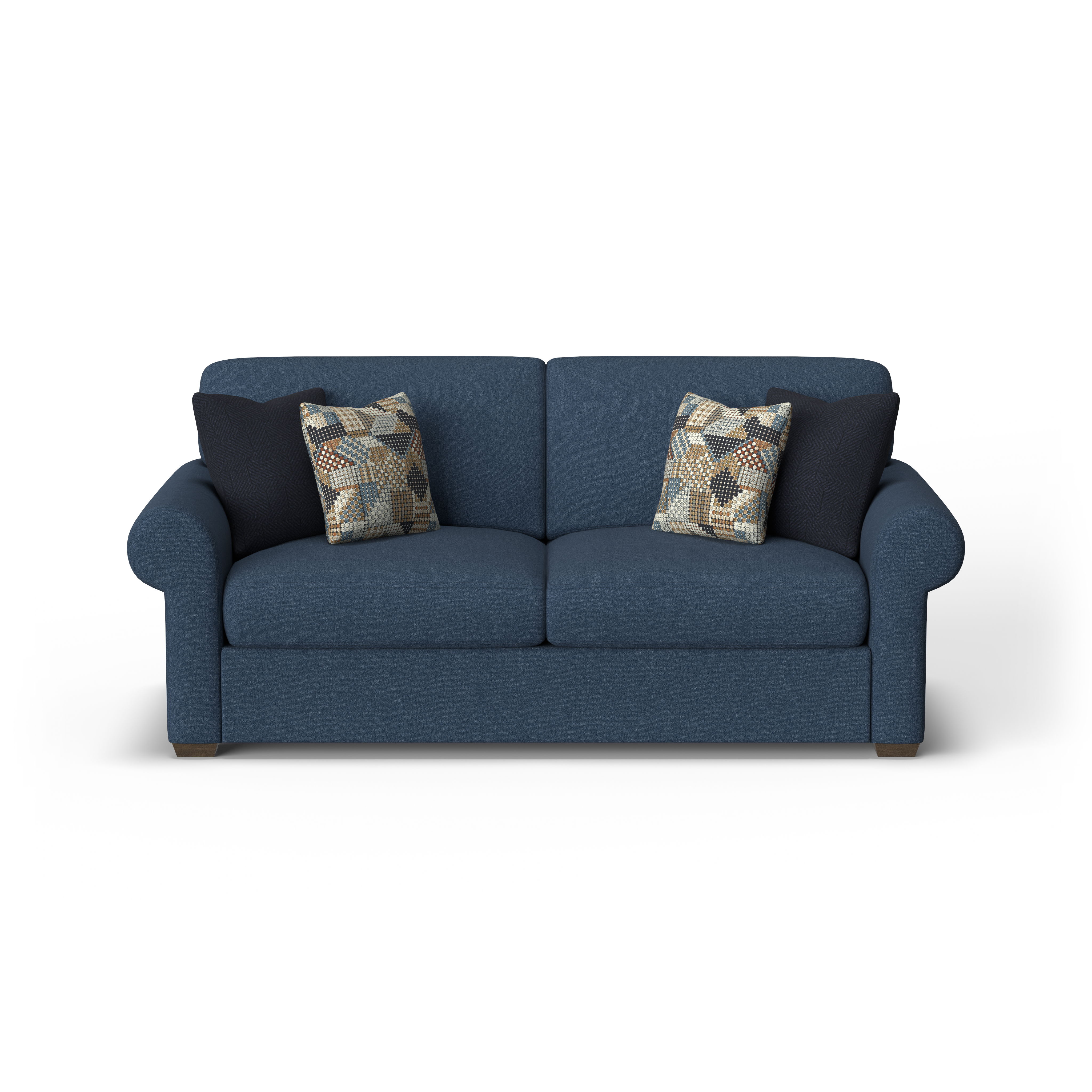 Randall - Fabric Two-Cushion Sofa, white, view 7