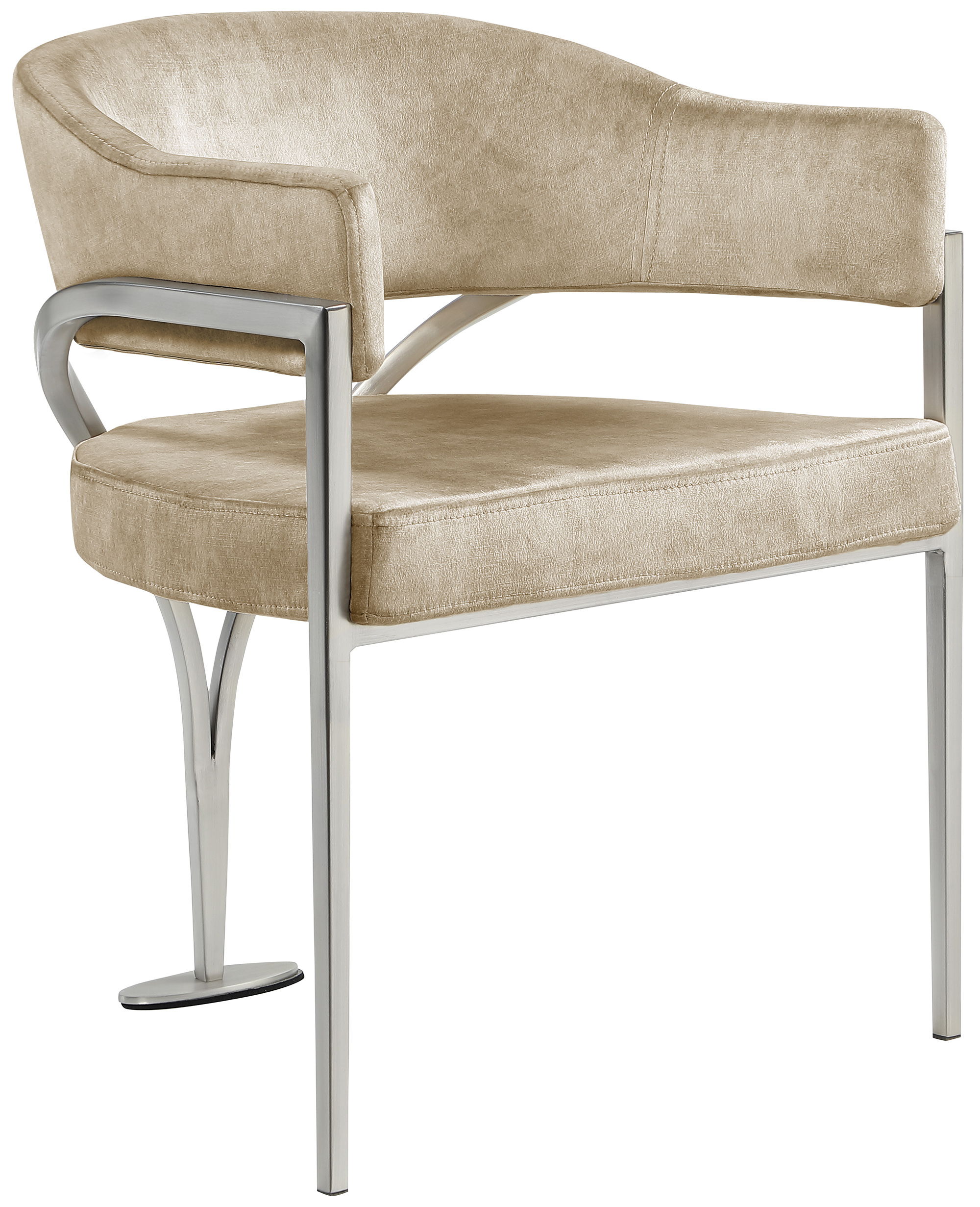 Madelyn - Dining Chair (Set of 2) - Beige - Fabric