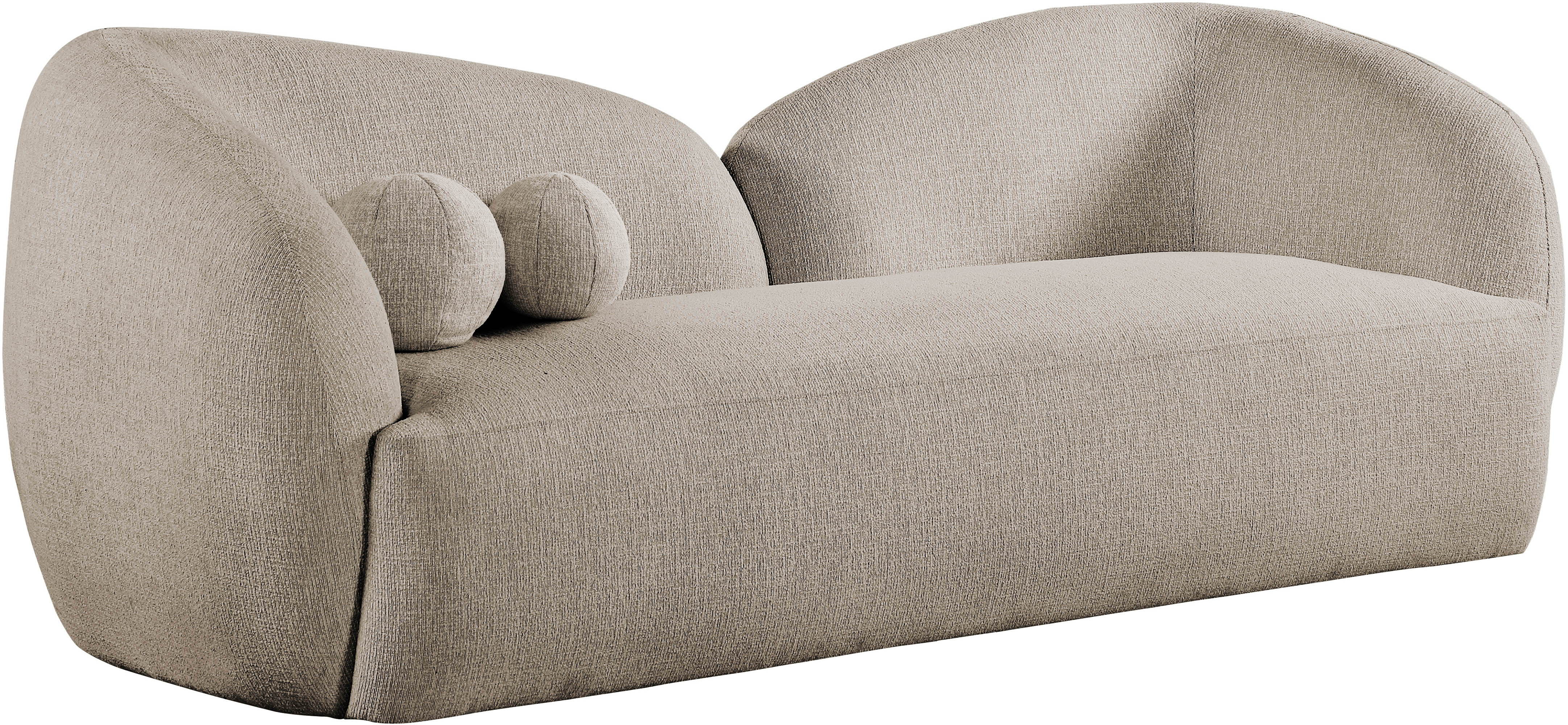 Elowen - Fabric Upholstered Sofa - Beige