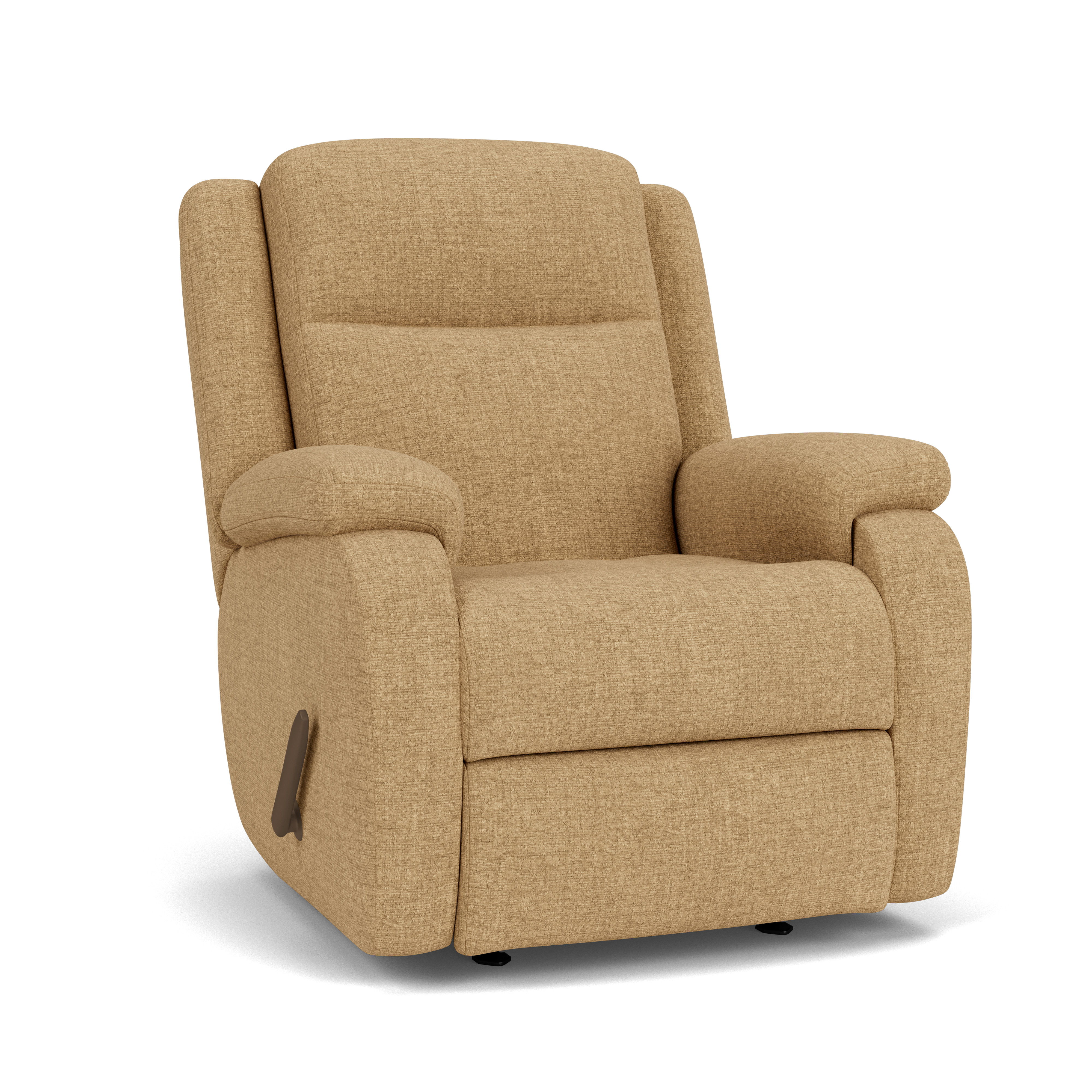 Magnus - Transitional Fabric Recliner, gray, view 2