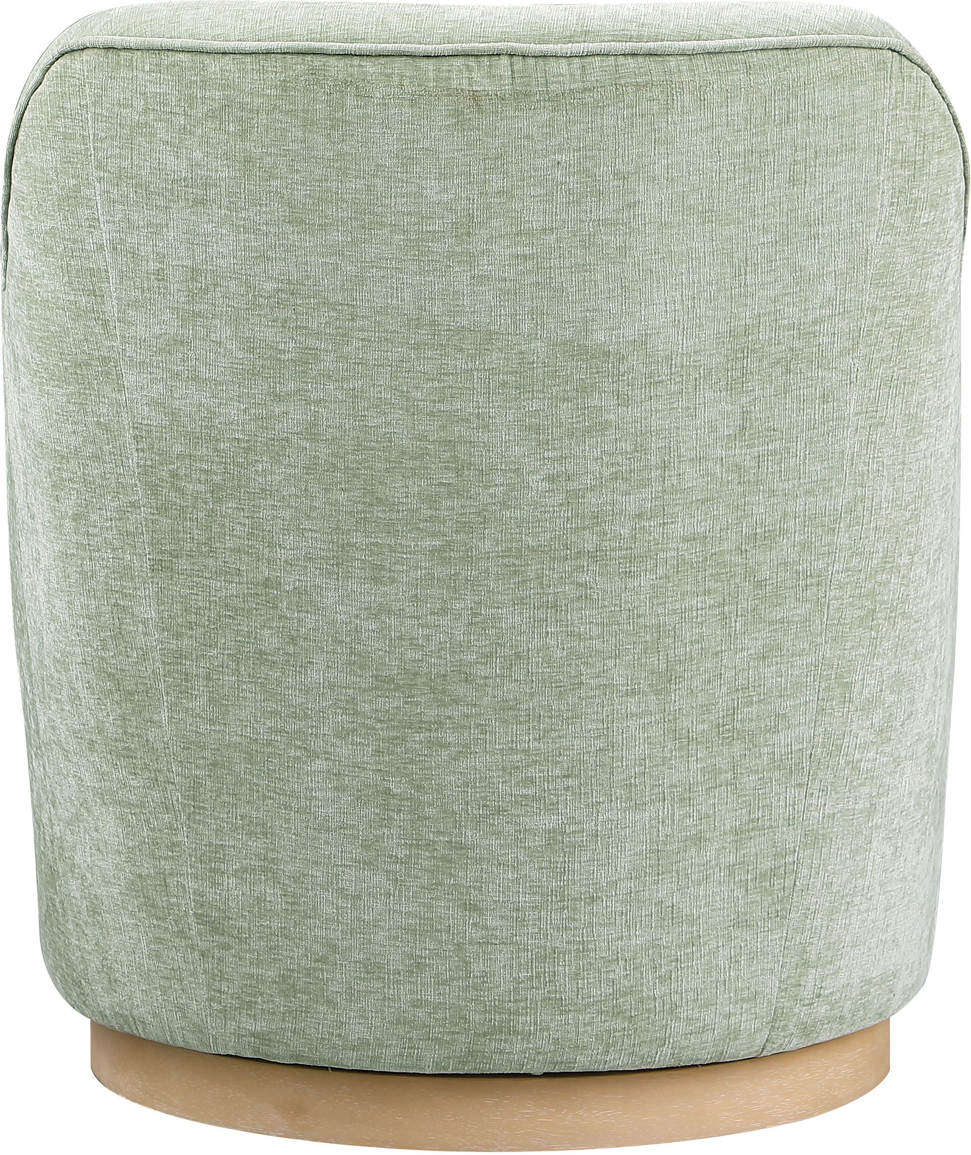 Clarita - Chenille Swivel Accent Chair - Mint