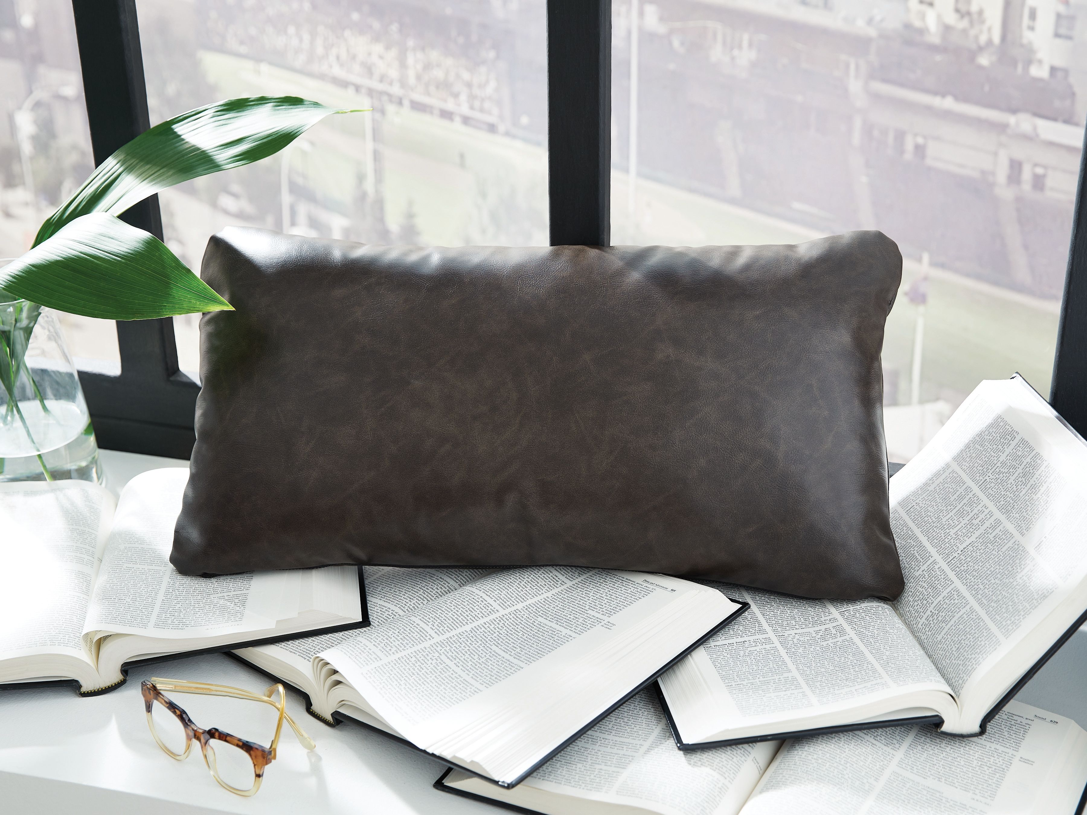 Danvale - Pillow (Set of 4) - Dark Brown