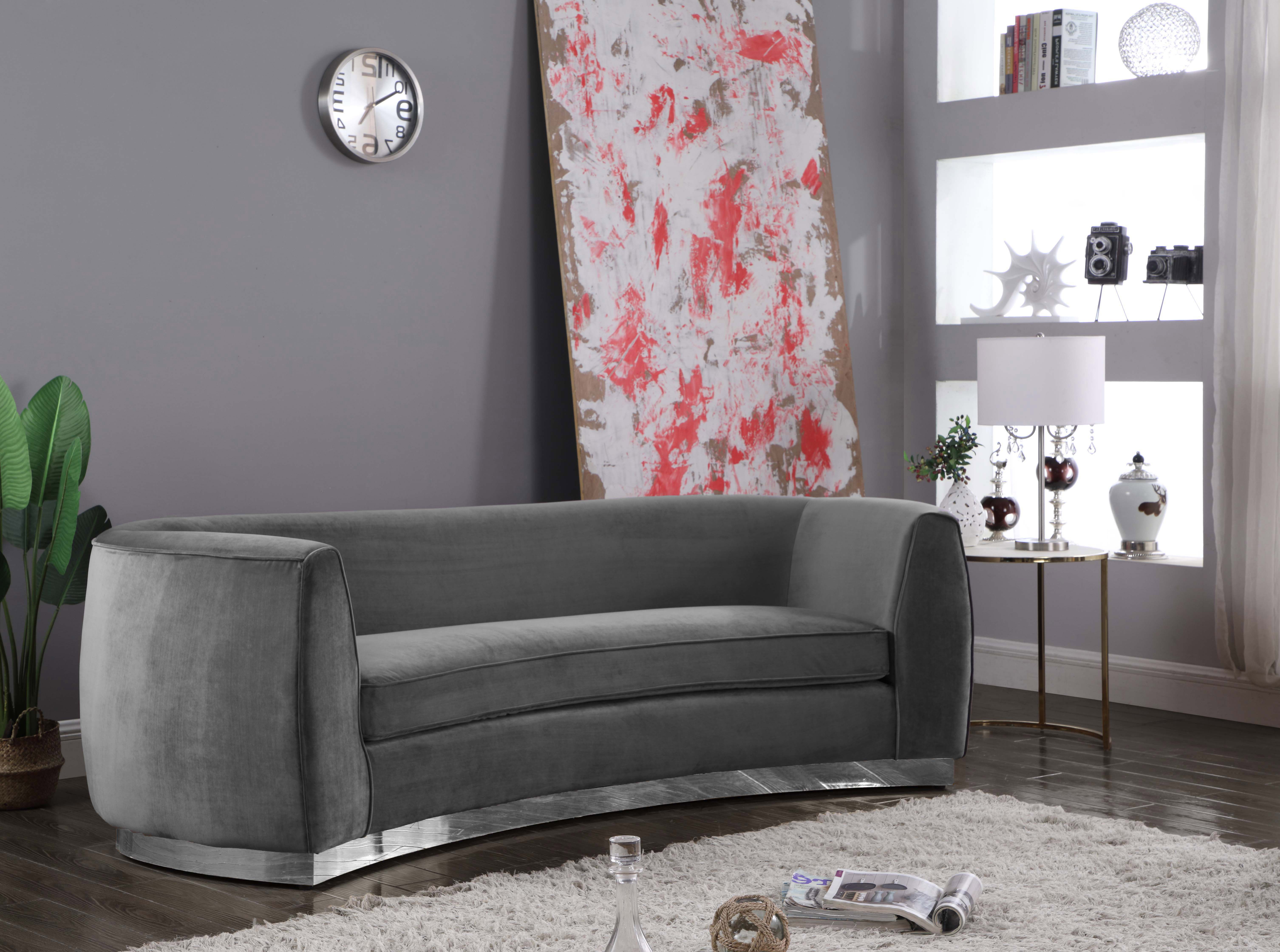 Julian - Fabric Sofa - Gray