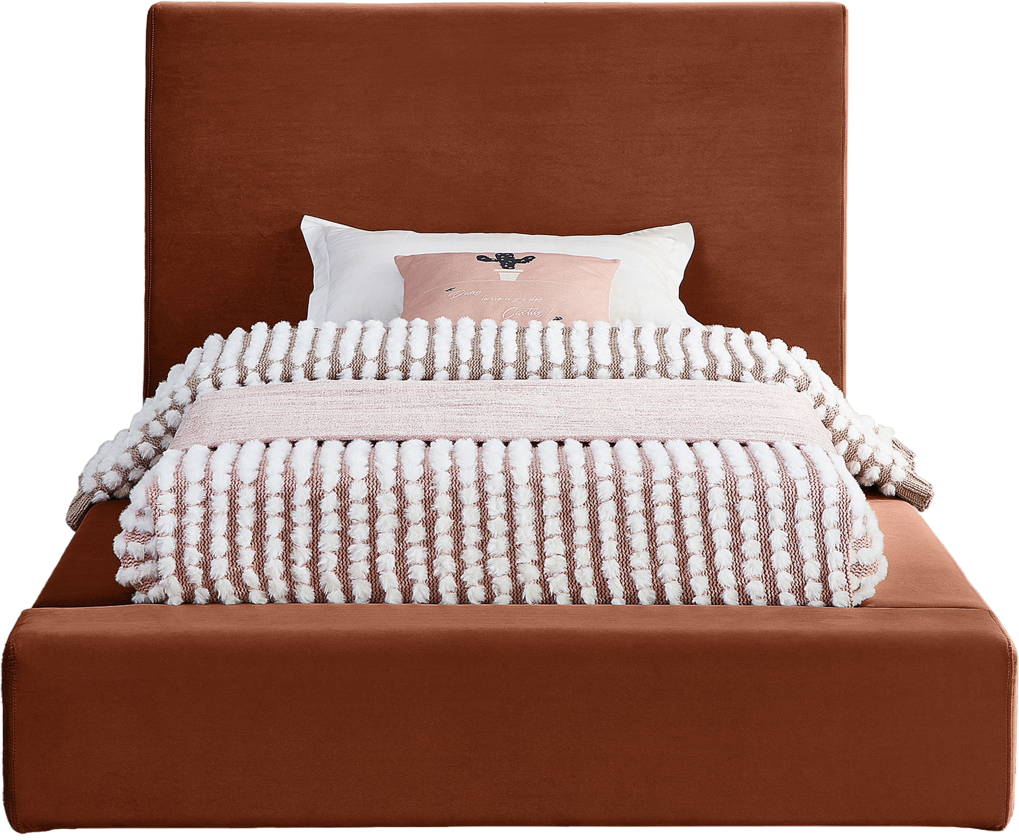 Dorian - Twin Bed - Cognac